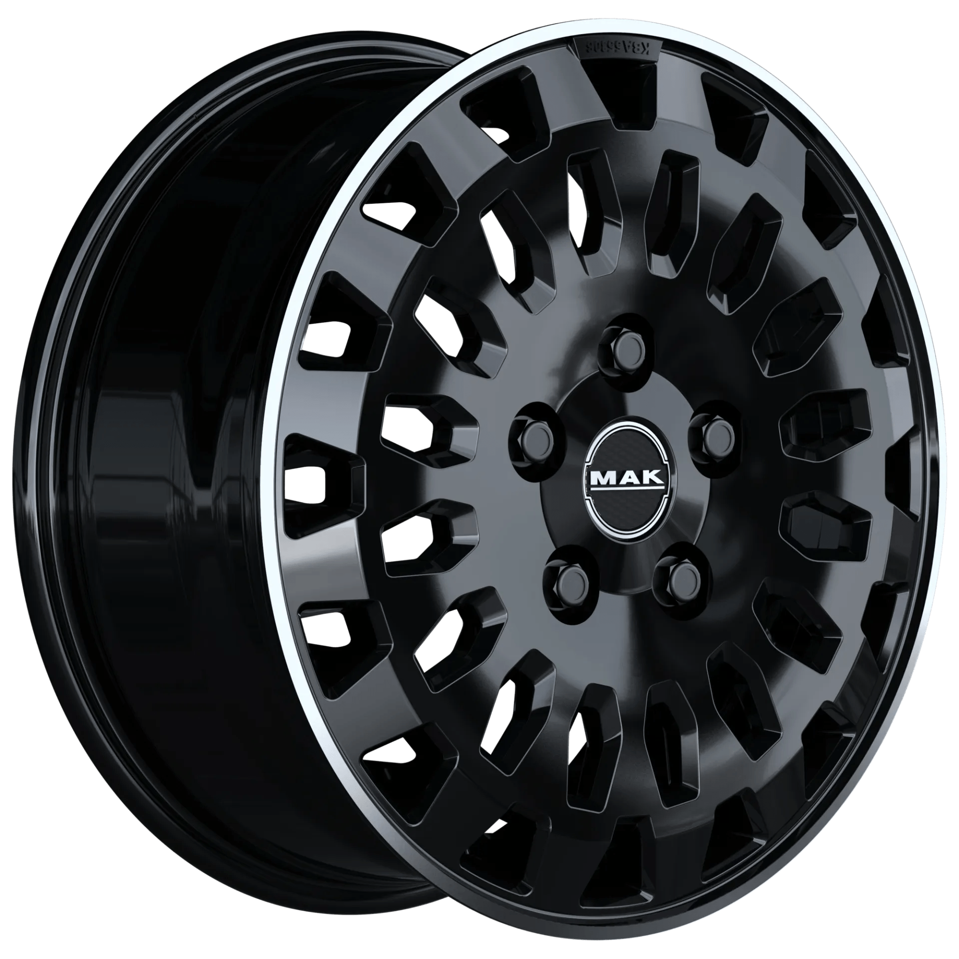 Jante MAK OVERLAND GLOSS BLACK MIRROR RING 7J17 6X130 ET51