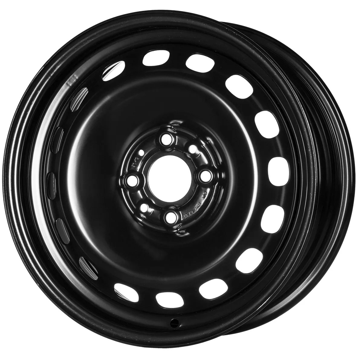 Jante MAK ACCIAIO MATT BLACK 6J15 5X105 ET39