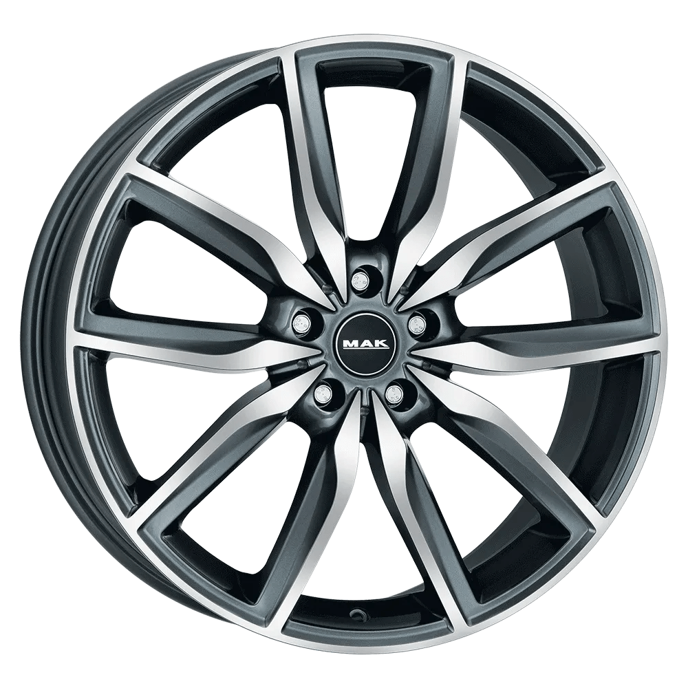 Jante MAK ALLIANZ GUN MET-MIRROR FACE 9J20 5X120 ET35