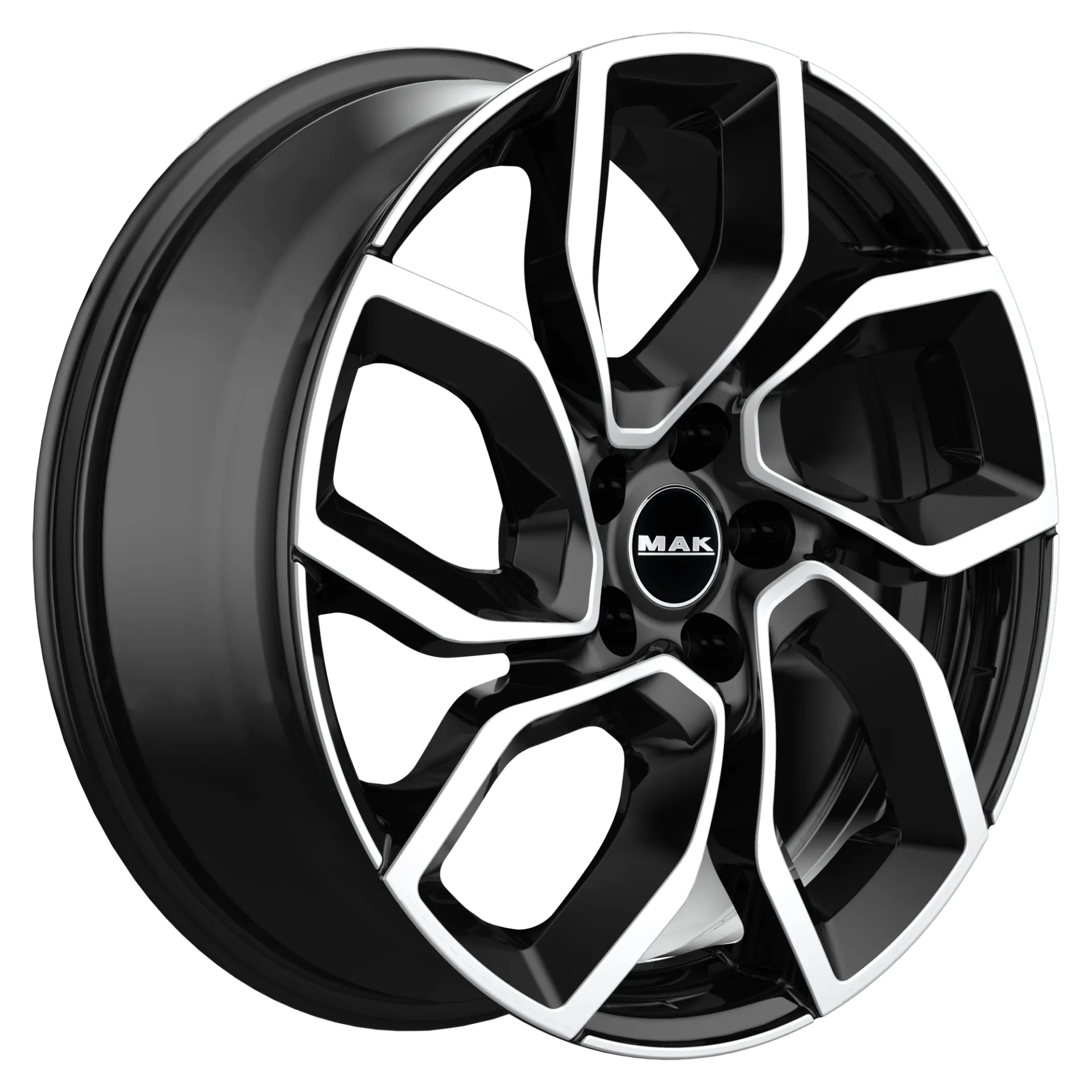 Jante MAK APOLLO BLACK MIRROR 6.5J16 4X108 ET32