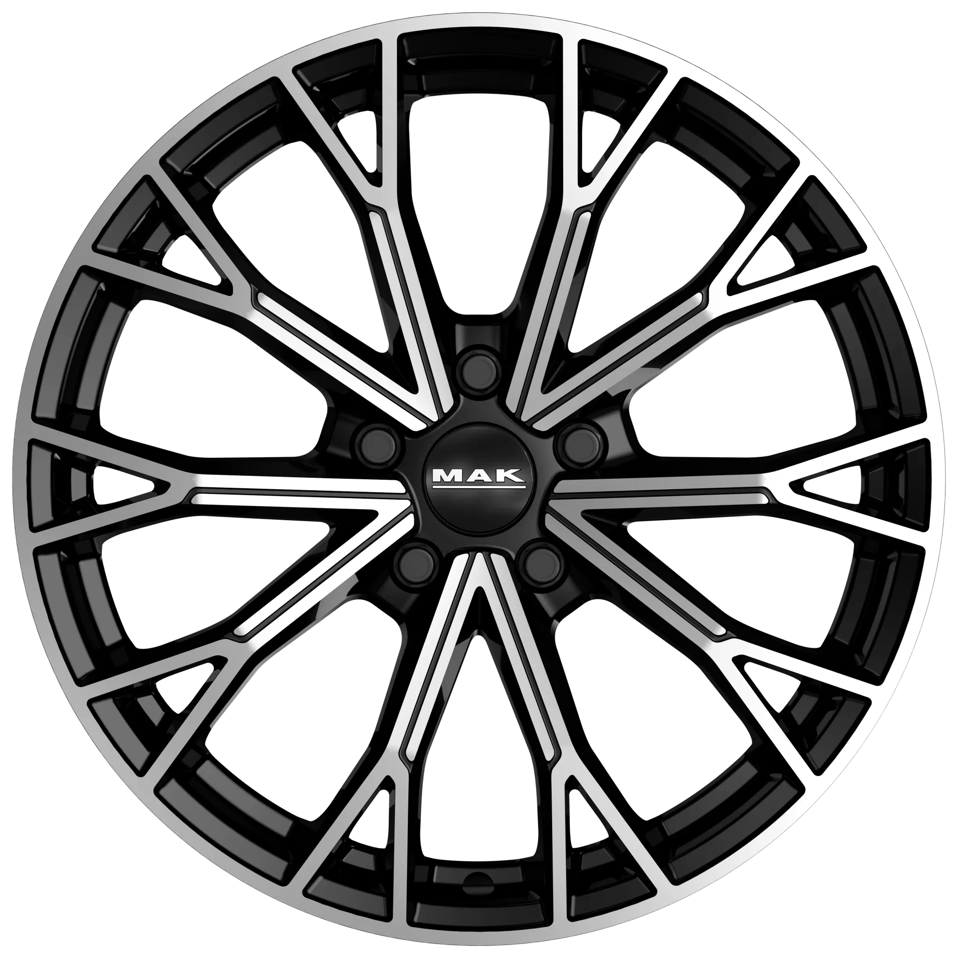 Jante MAK ASPHALT BLACK MIRROR 7.5J18 5X112 ET42