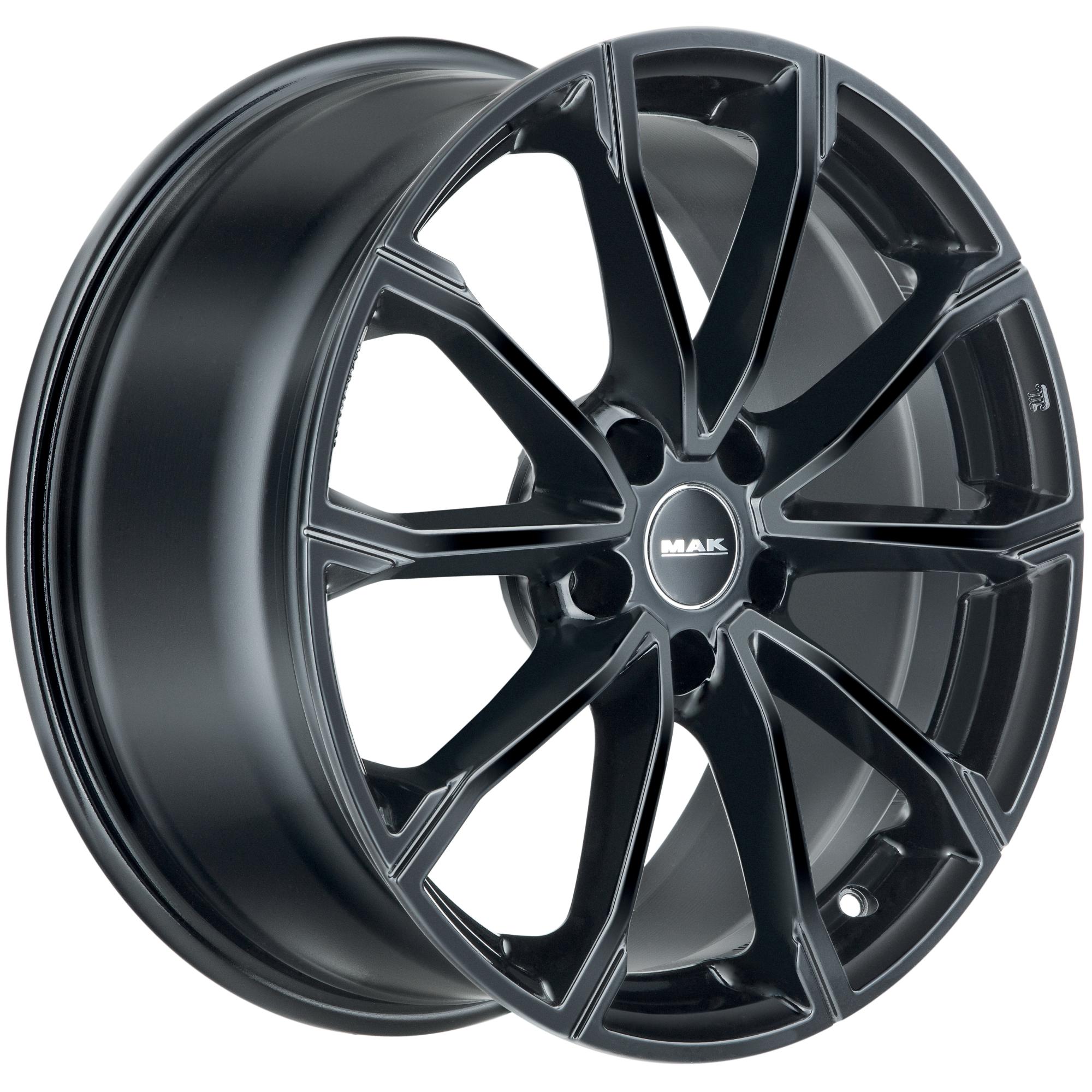 Jante MAK DaVinci GLOSS BLACK 7J17 5X114.3 ET50