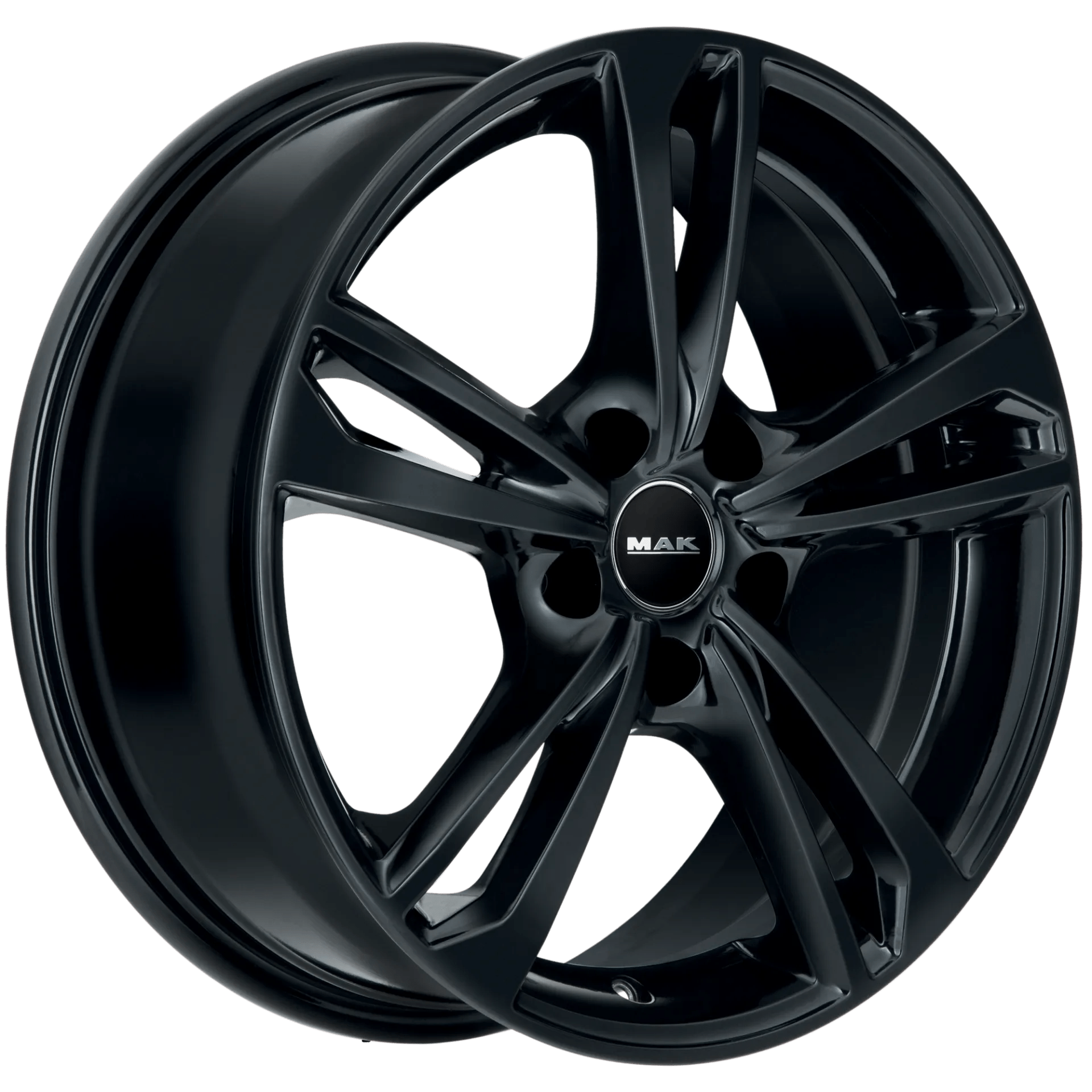 Jante MAK EMBLEMA GLOSS BLACK 6J15 4X108 ET45