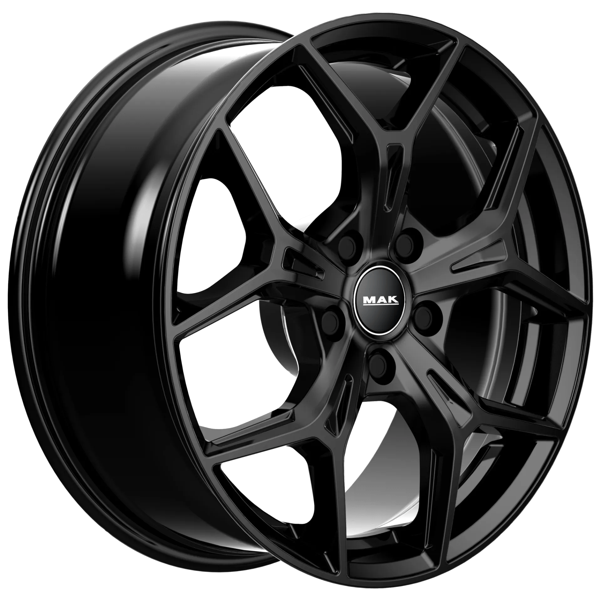 Jante MAK EPICA GLOSS BLACK 6.5J17 5X112 ET45.5