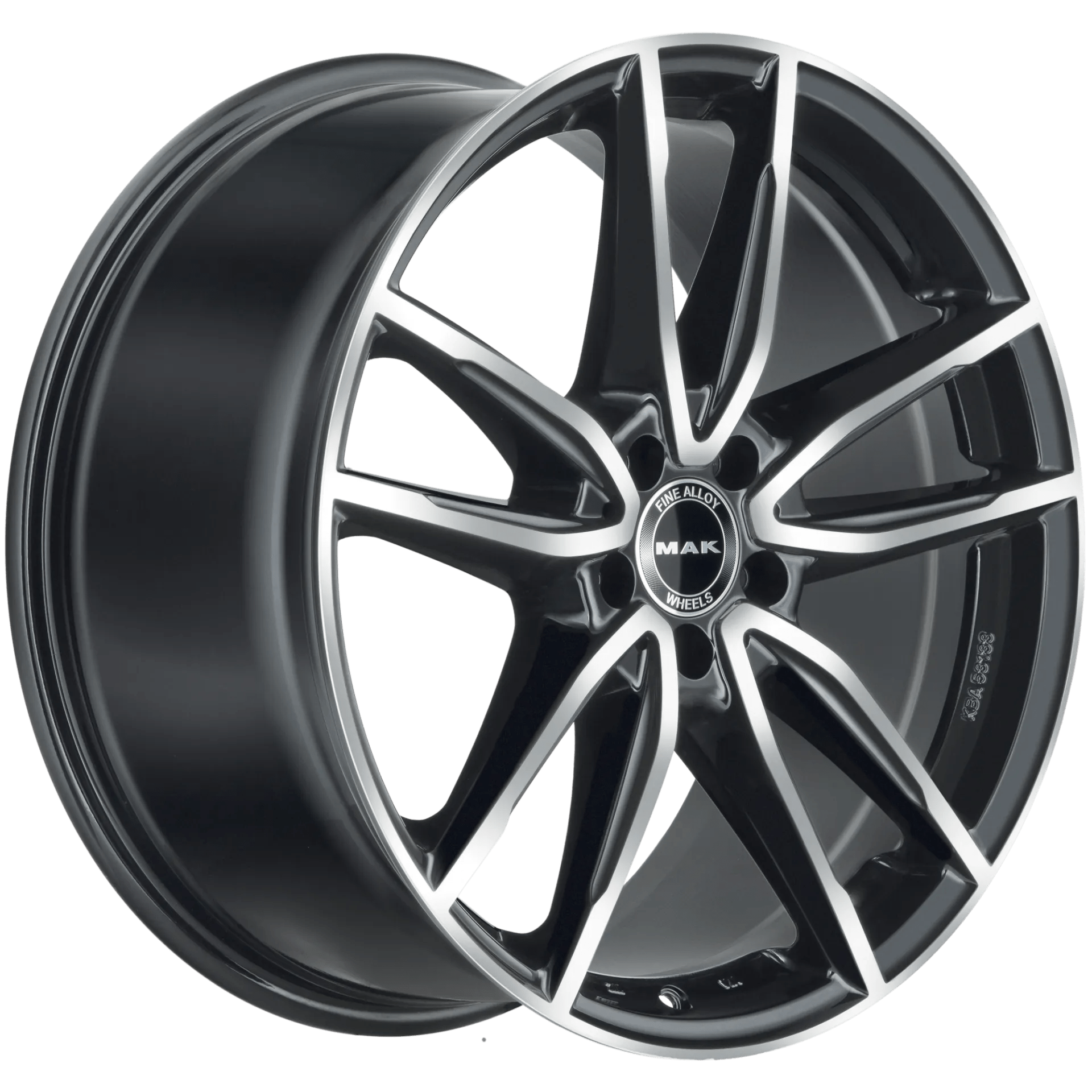 Jante MAK EVO-D BLACK MIRROR 9.5J20 5X112 ET50