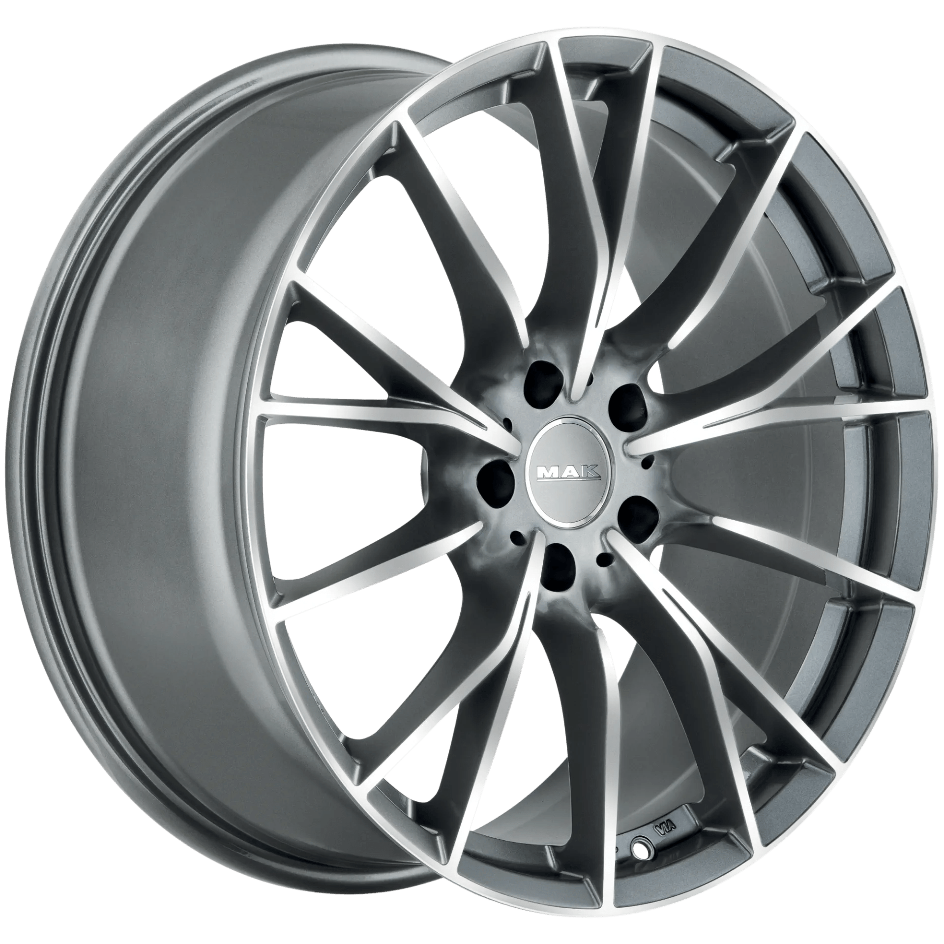 Jante MAK FABRIK-D GUN MET-MIRROR FACE 9J20 5X120 ET44