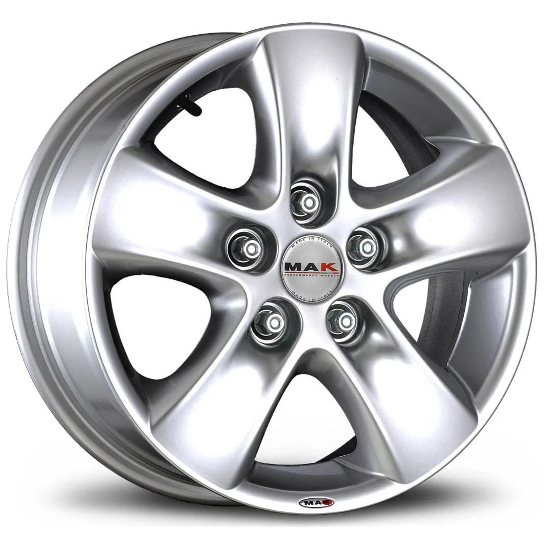 Jante MAK HD! HYPER SILVER 7J16 5X127 ET44