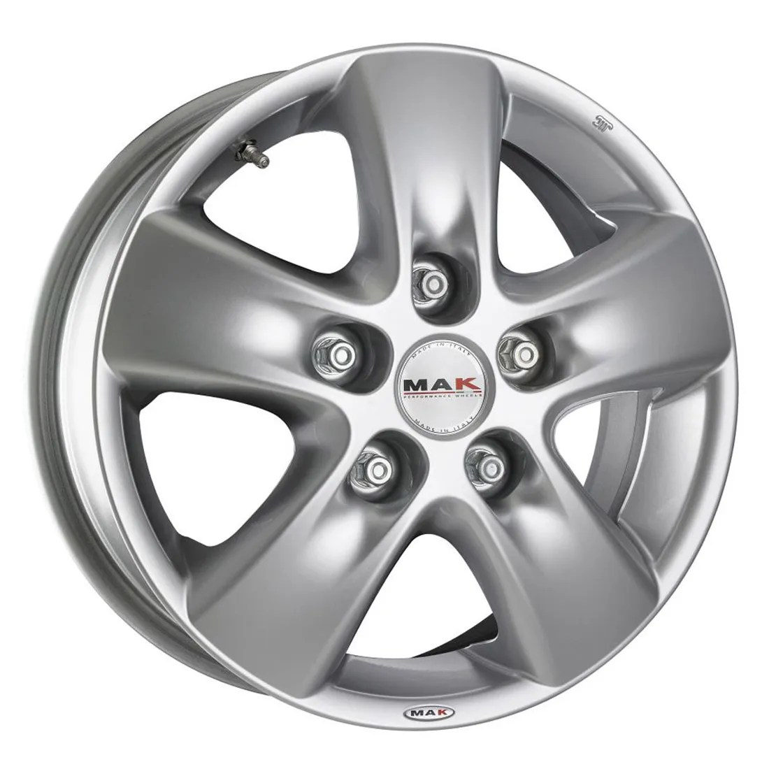 Jante MAK HD2 HYPER SILVER 6.5J16 5X160 ET60