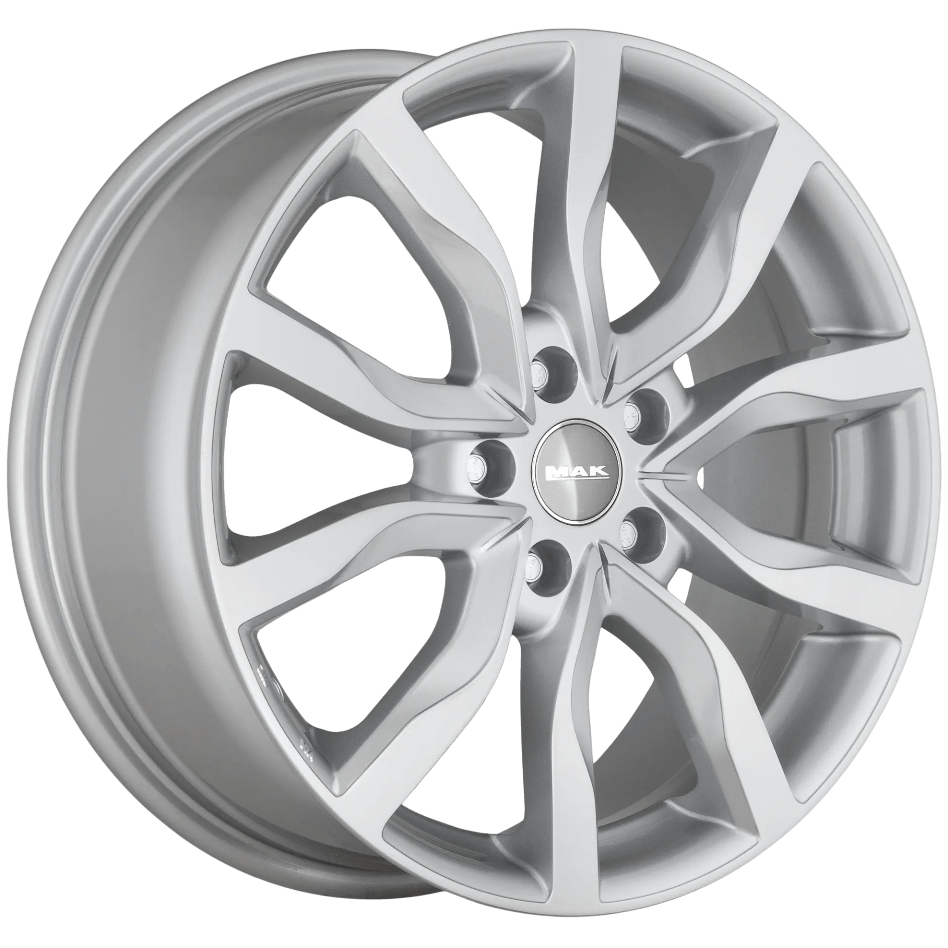 Jante MAK HIGHLANDS SILVER 8.5J20 5X120 ET53