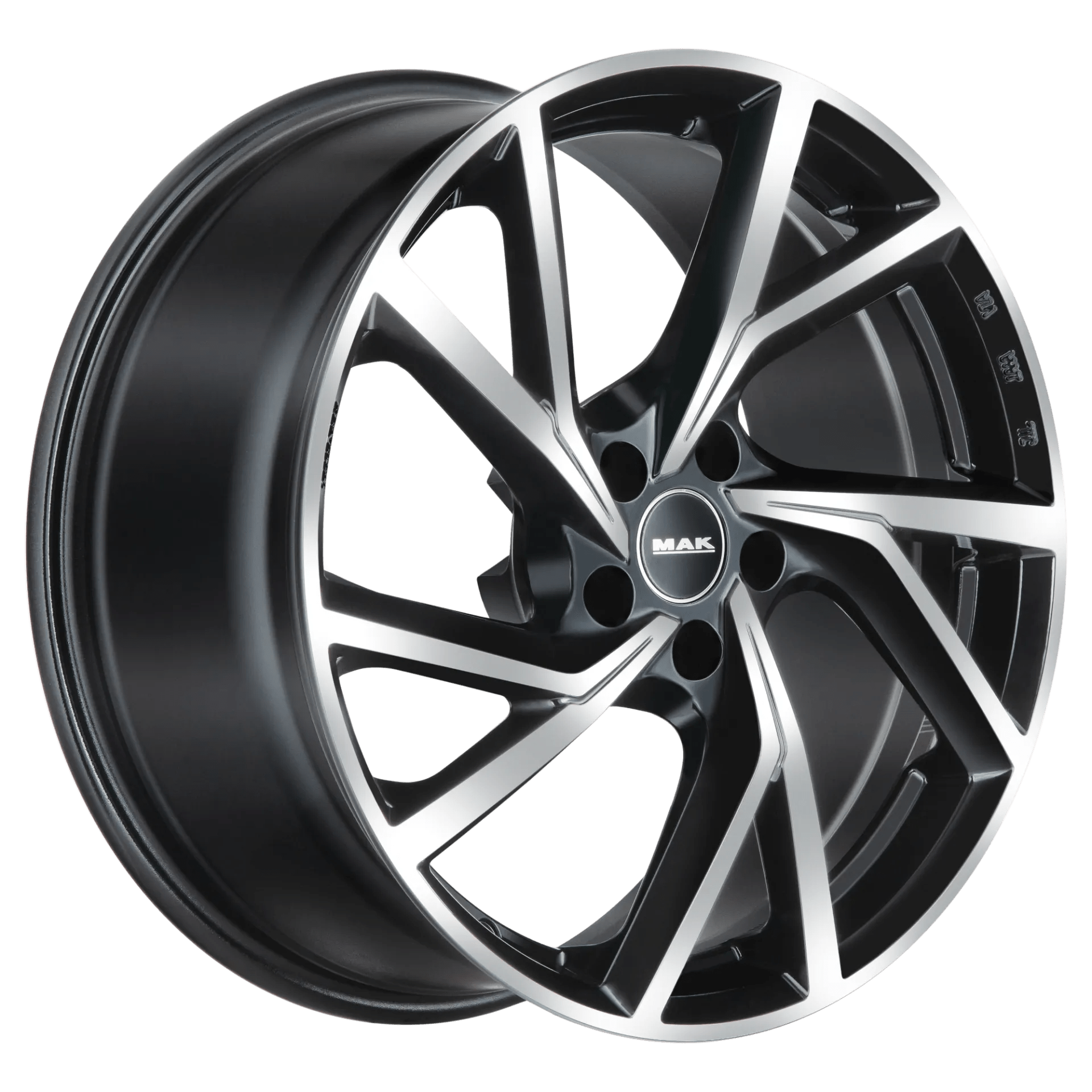 Jante MAK KASSEL BLACK MIRROR 7.5J18 5X100 ET46