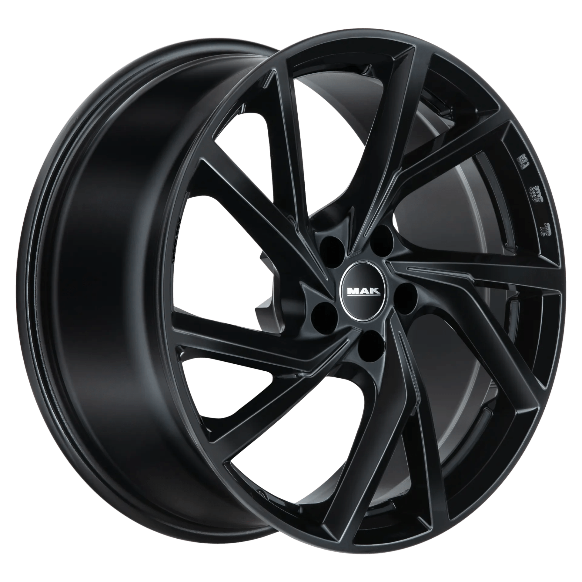 Jante MAK KASSEL GLOSS BLACK 7.5J18 5X112 ET42