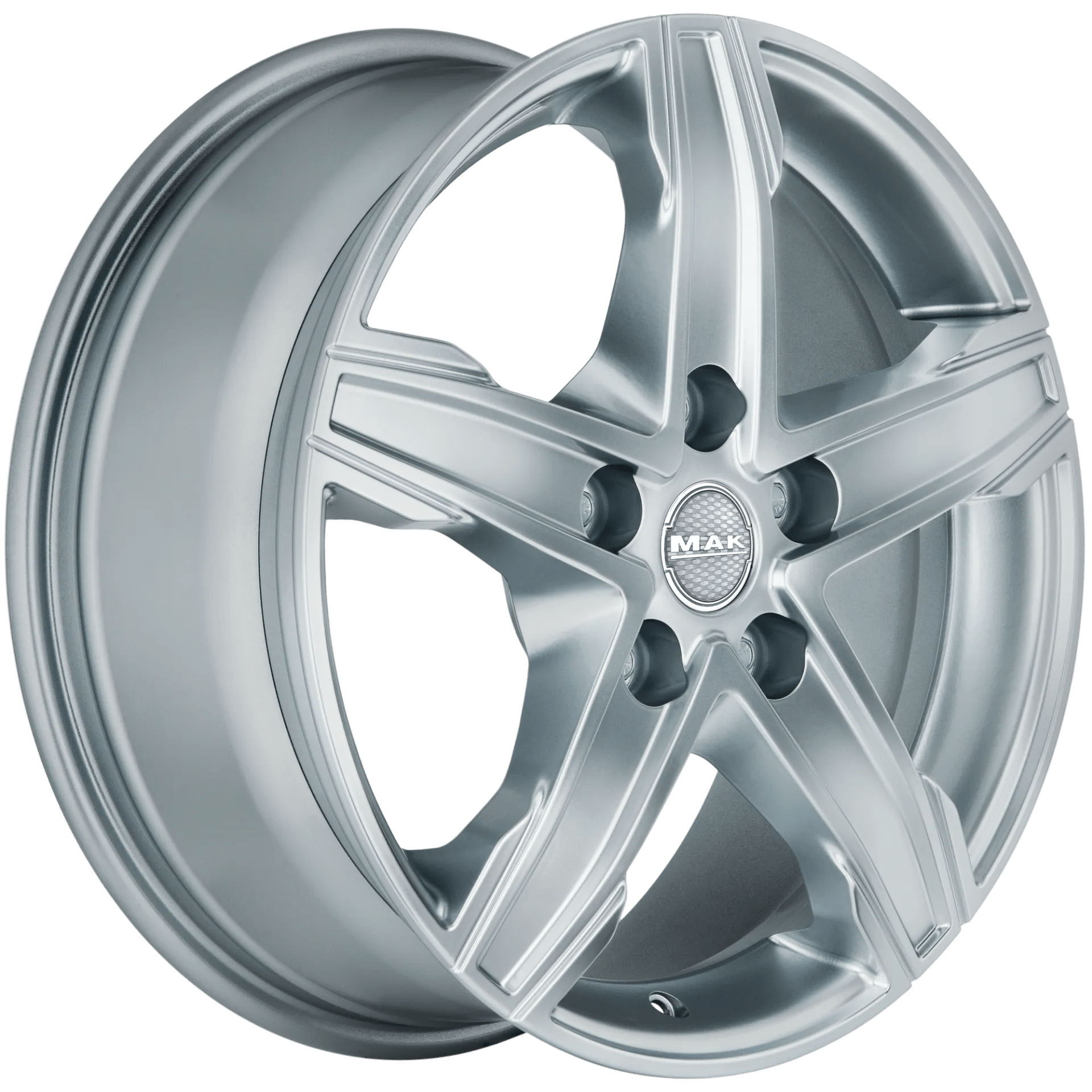 Jante MAK KING5 SILVER 7.5J17 5X130 ET55