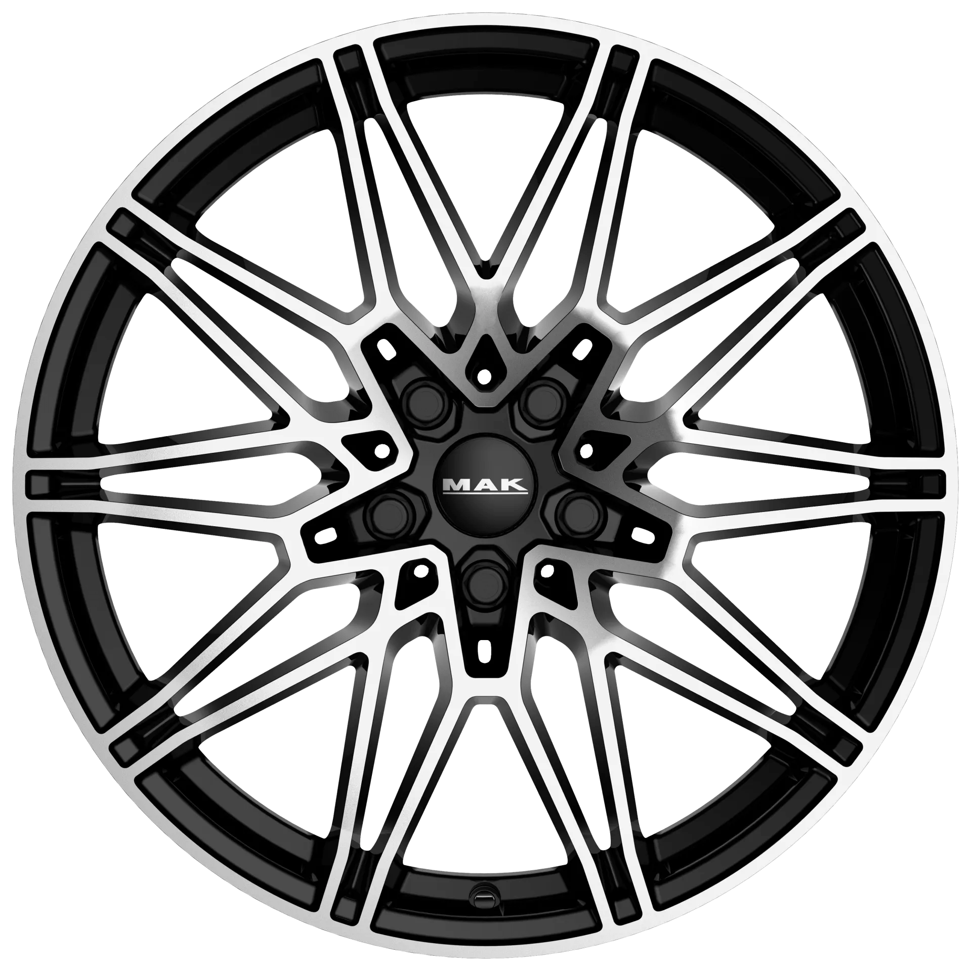 Jante MAK KOENIG BLACK MIRROR 7.5J17 5X112 ET26