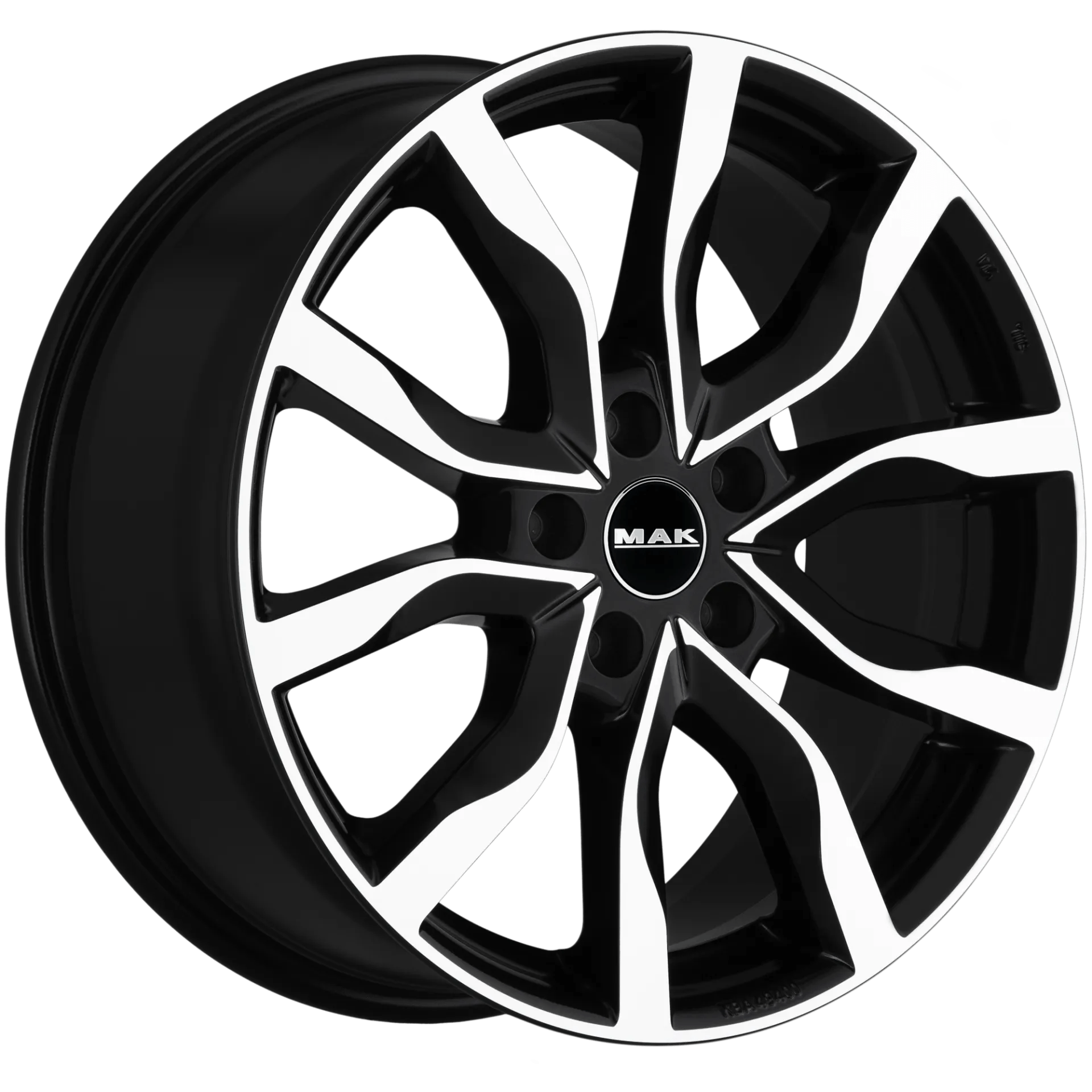 Jante MAK KOLN BLACK MIRROR 9.5J21 5X130 ET52