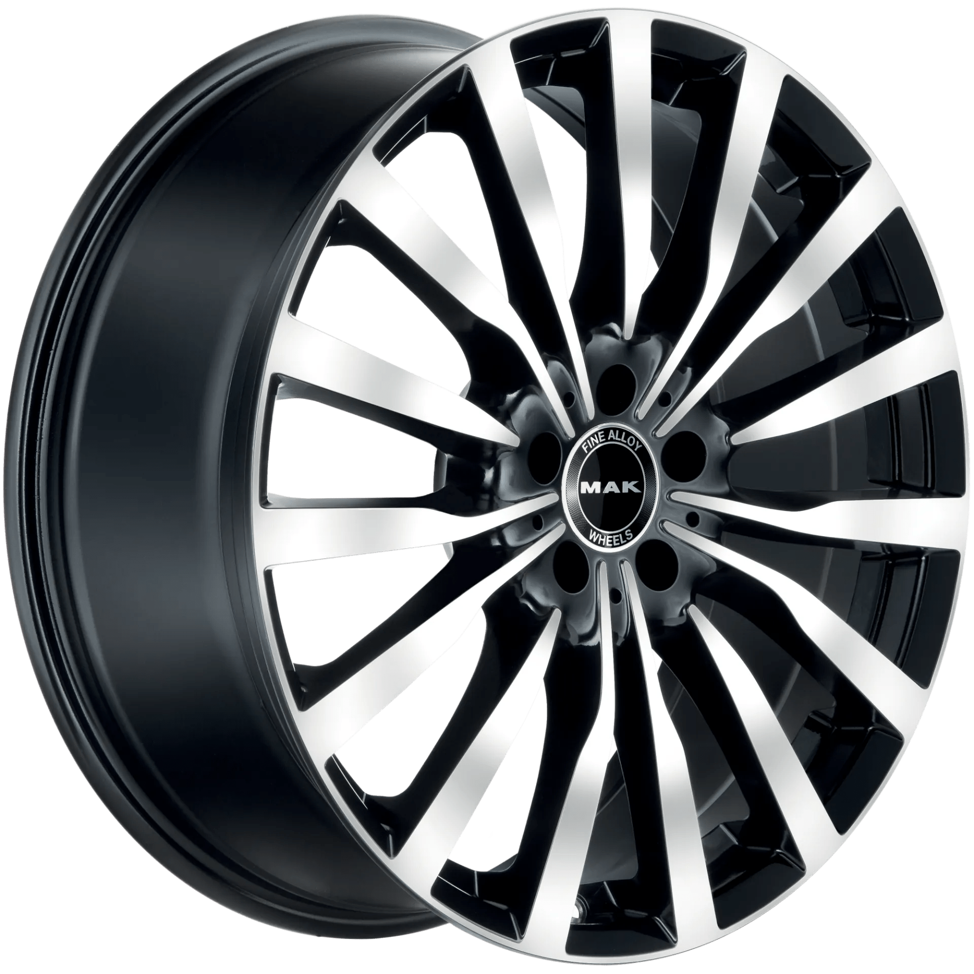 Jante MAK KRONE BLACK MIRROR 9.5J20 5X112 ET45