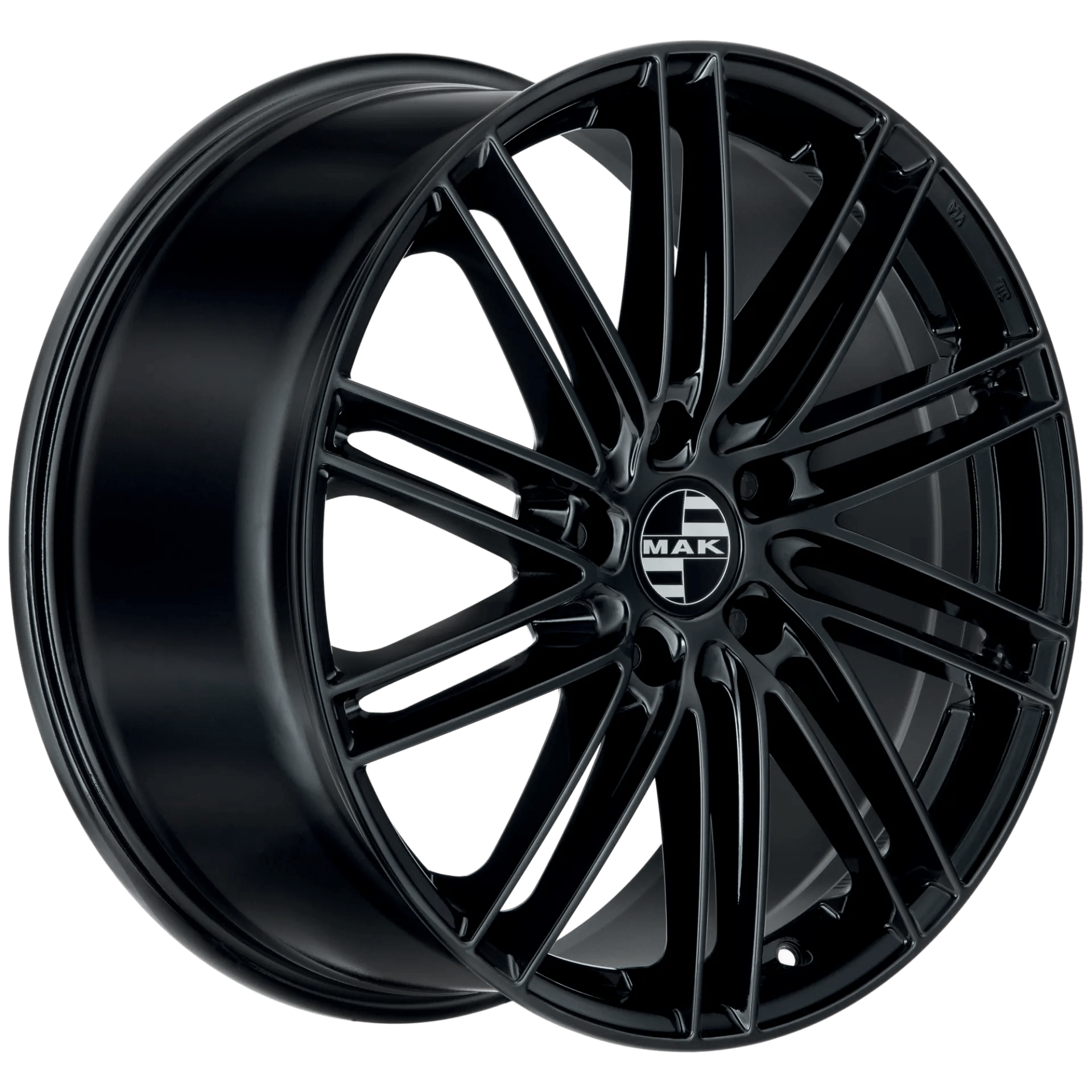 Jante MAK LEIPZIG GLOSS BLACK 9.5J20 5X130 ET65