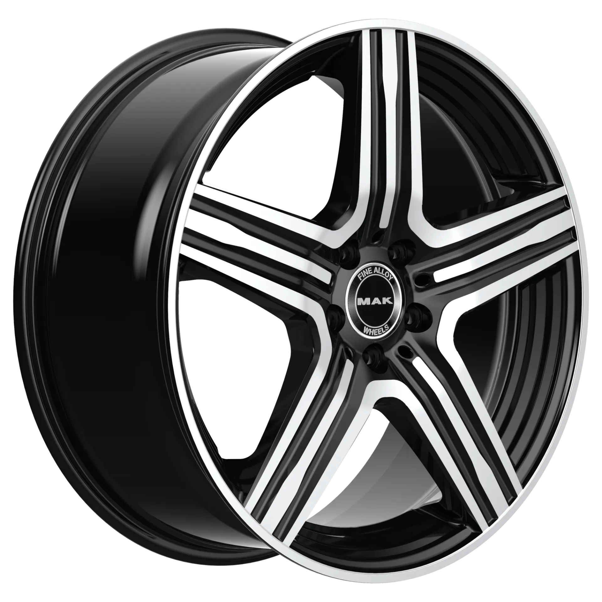 Jante MAK LEWIS BLACK MIRROR 8J19 5X112 ET20