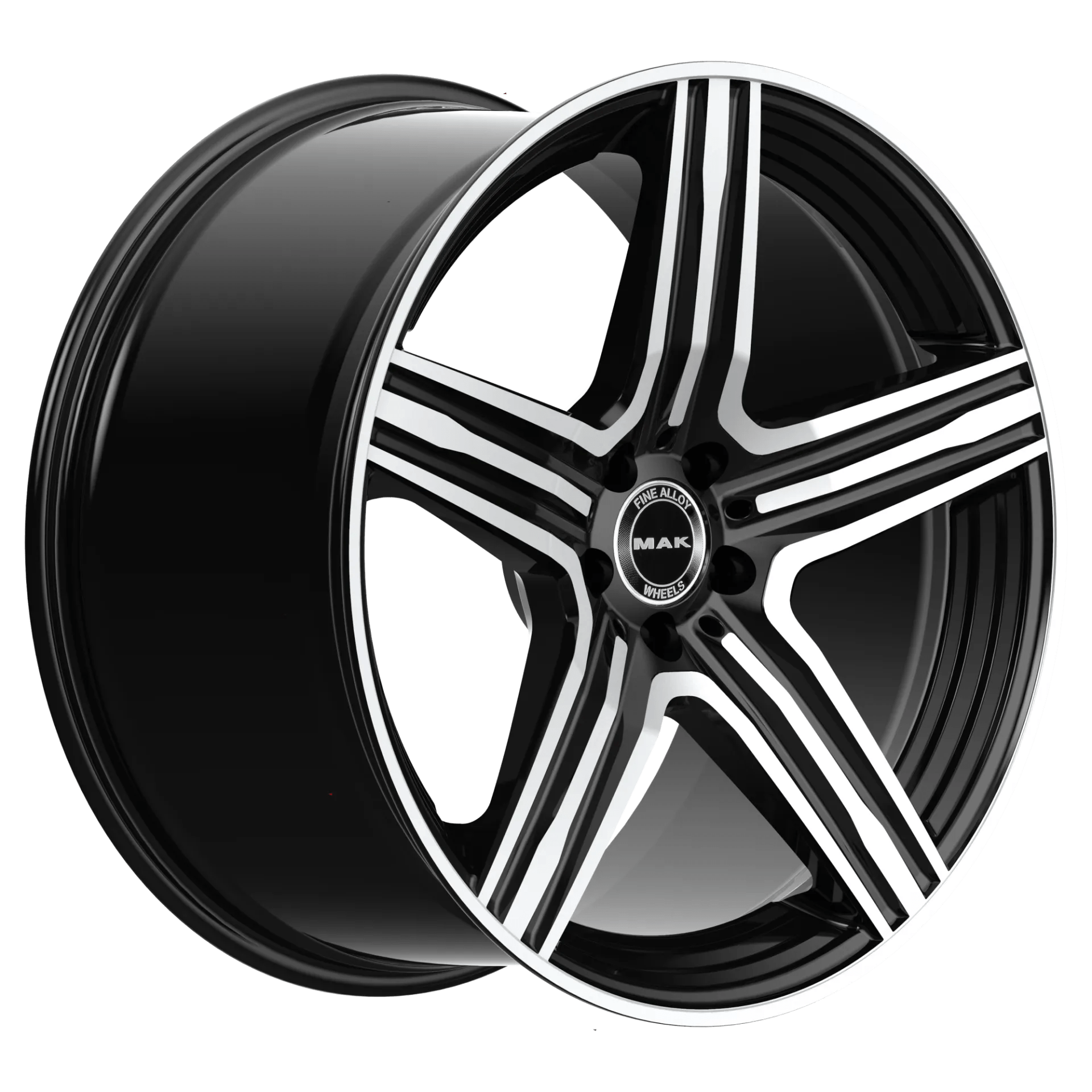 Jante MAK LEWIS-D BLACK MIRROR 9.5J20 5X112 ET43