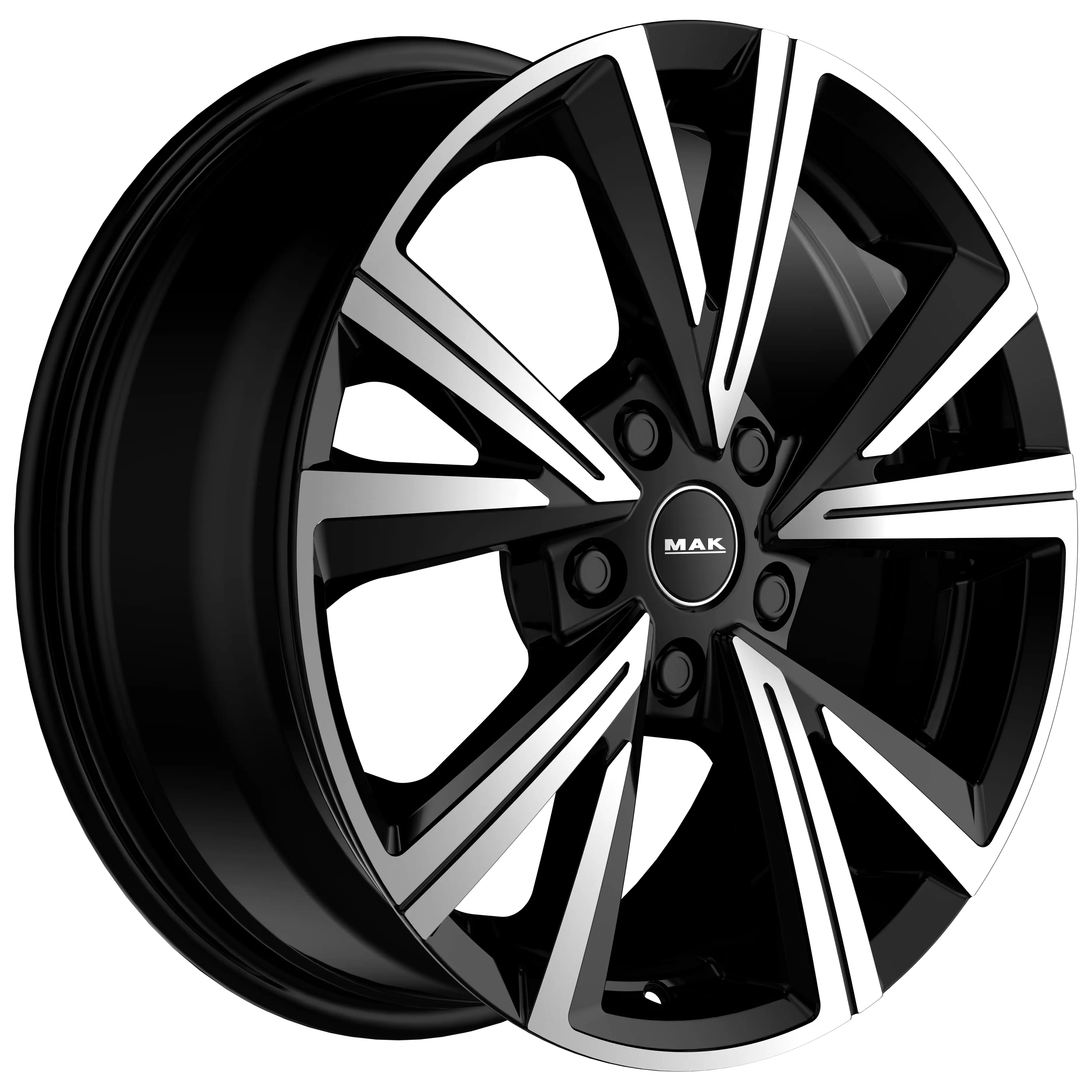 Jante MAK QVARZ BLACK MIRROR 7.5J18 5X112 ET40