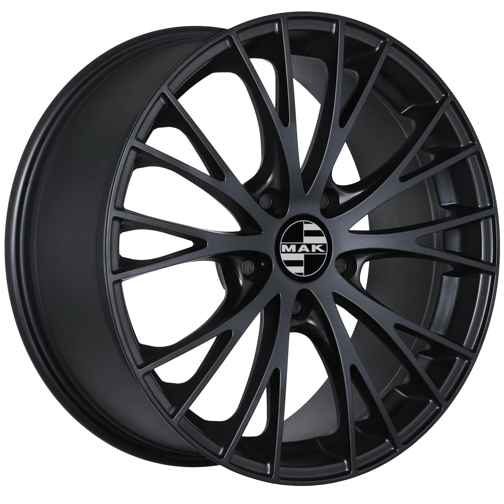 Jante MAK RENNEN MATT BLACK 8.5J19 5X130 ET48