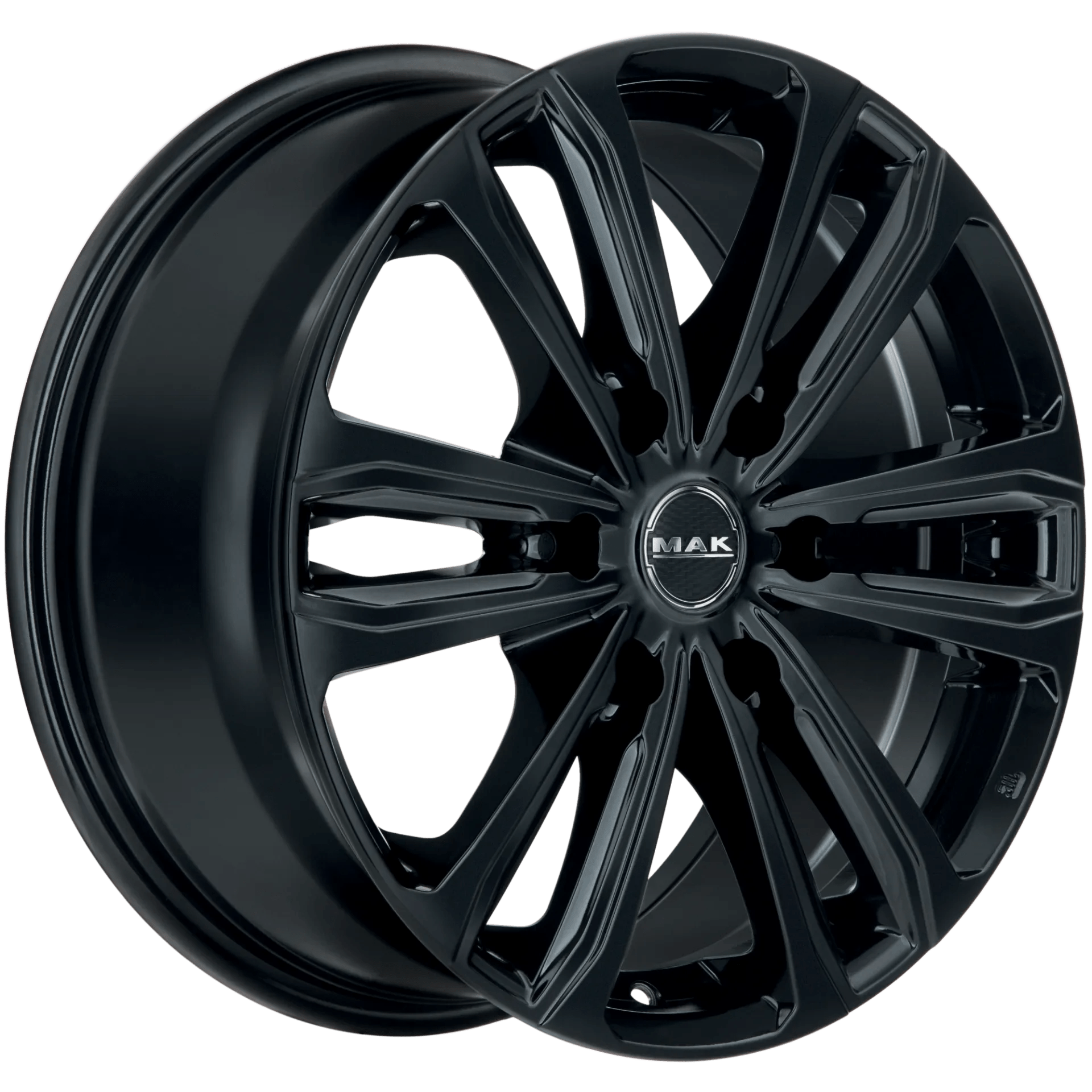 Jante MAK SAFARI 6 GLOSS BLACK 7.5J17 6X139.7 ET50