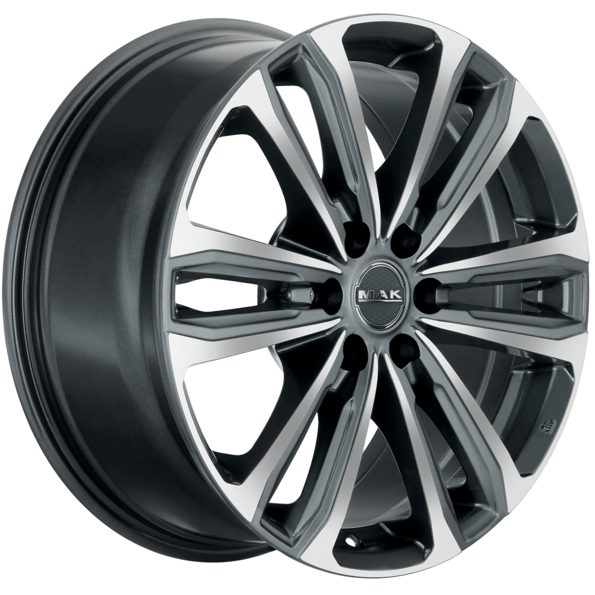 Jante MAK SAFARI 6 GUN MET-MIRROR FACE 8.5J20 6X139.7 ET38