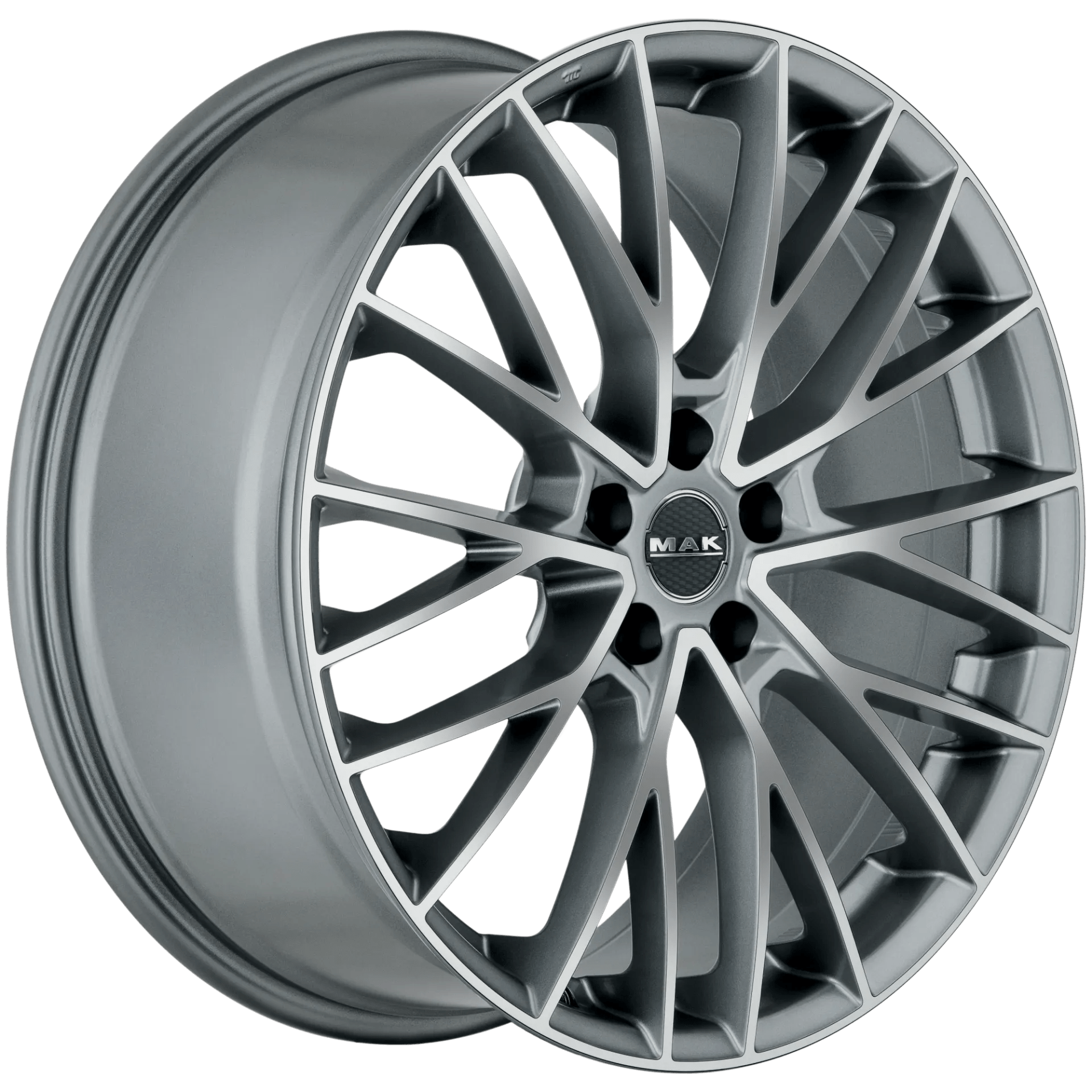 Jante MAK SPECIALE GRAPHITE MIRROR FACE 9J21 5X112 ET25