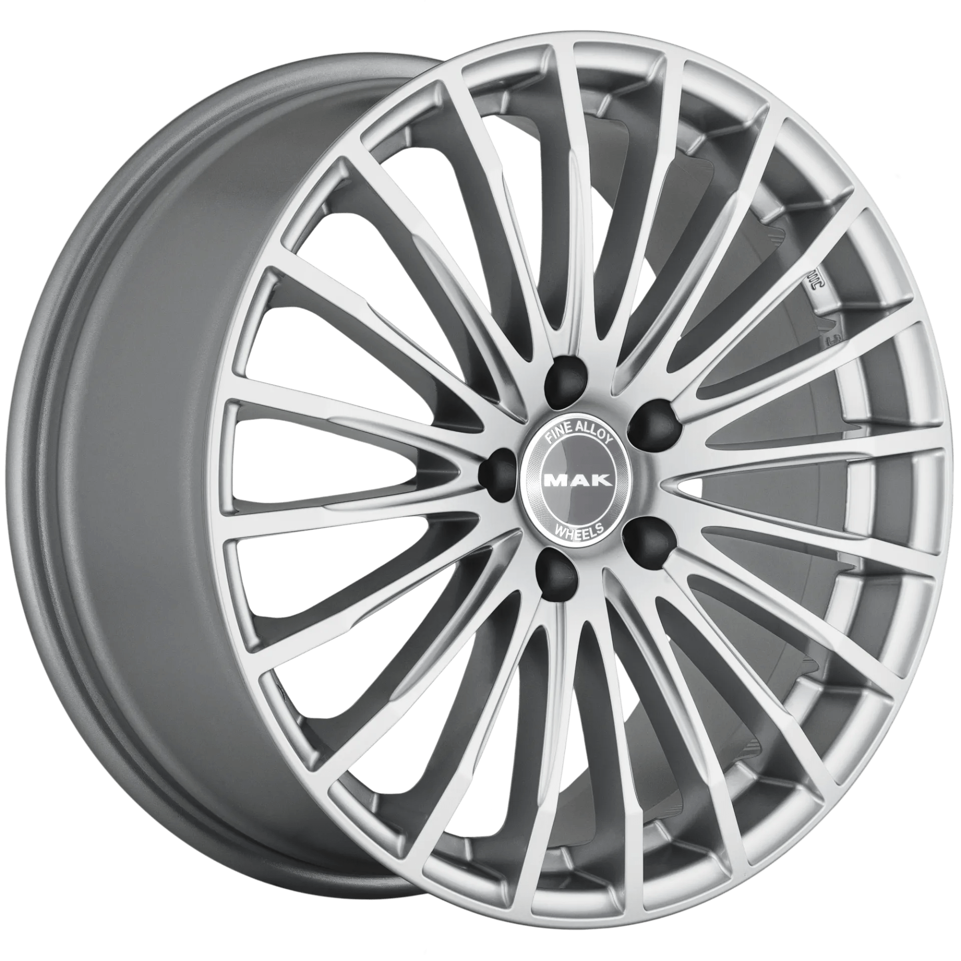 Jante MAK STARLIGHT SILVER 9J18 5X112 ET25