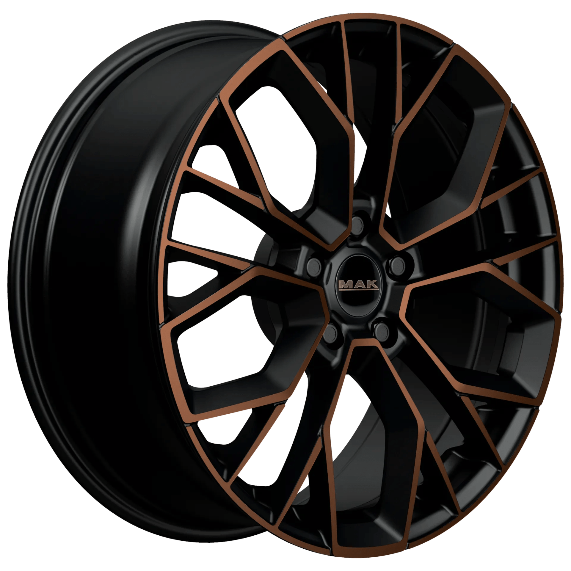 Jante MAK STILO BLACK & BRONZE 8.5J19 5X114.3 ET40