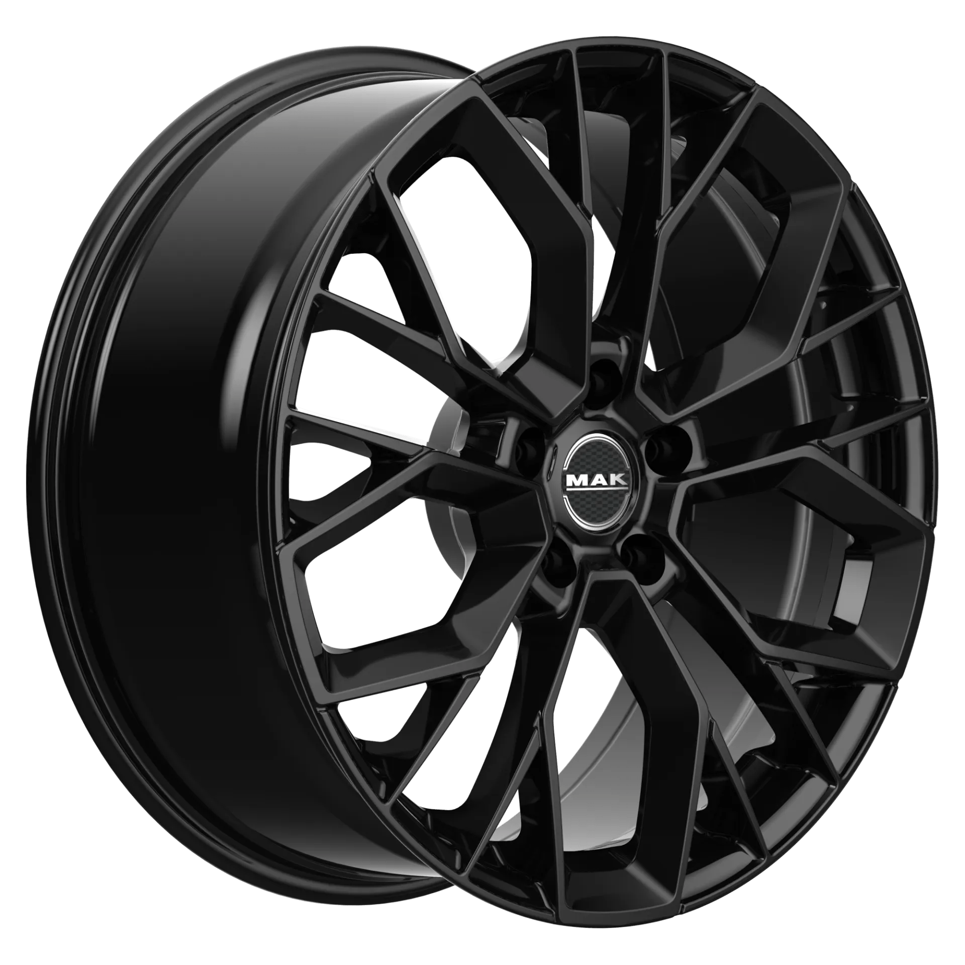 Jante MAK STILO GLOSS BLACK 9J22 5X130 ET29