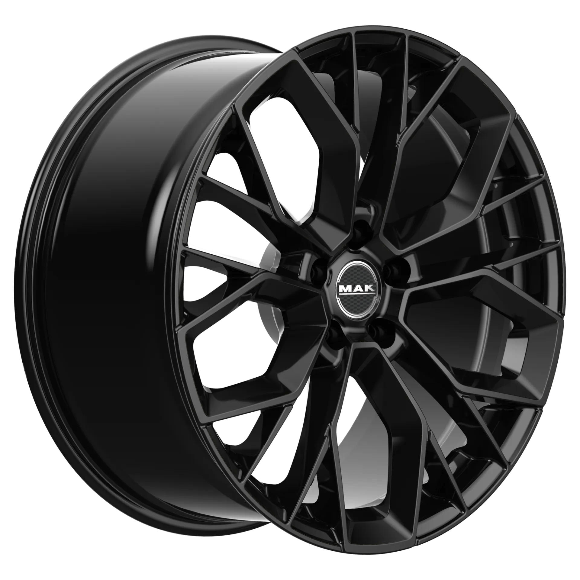 Jante MAK STILO-D GLOSS BLACK 11.5J22 5X120 ET44