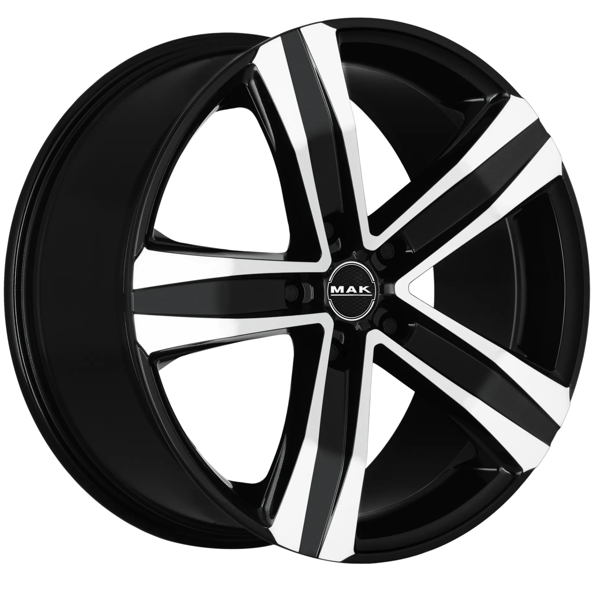 Jante MAK STONE5 BLACK MIRROR 6.5J16 5X112 ET50