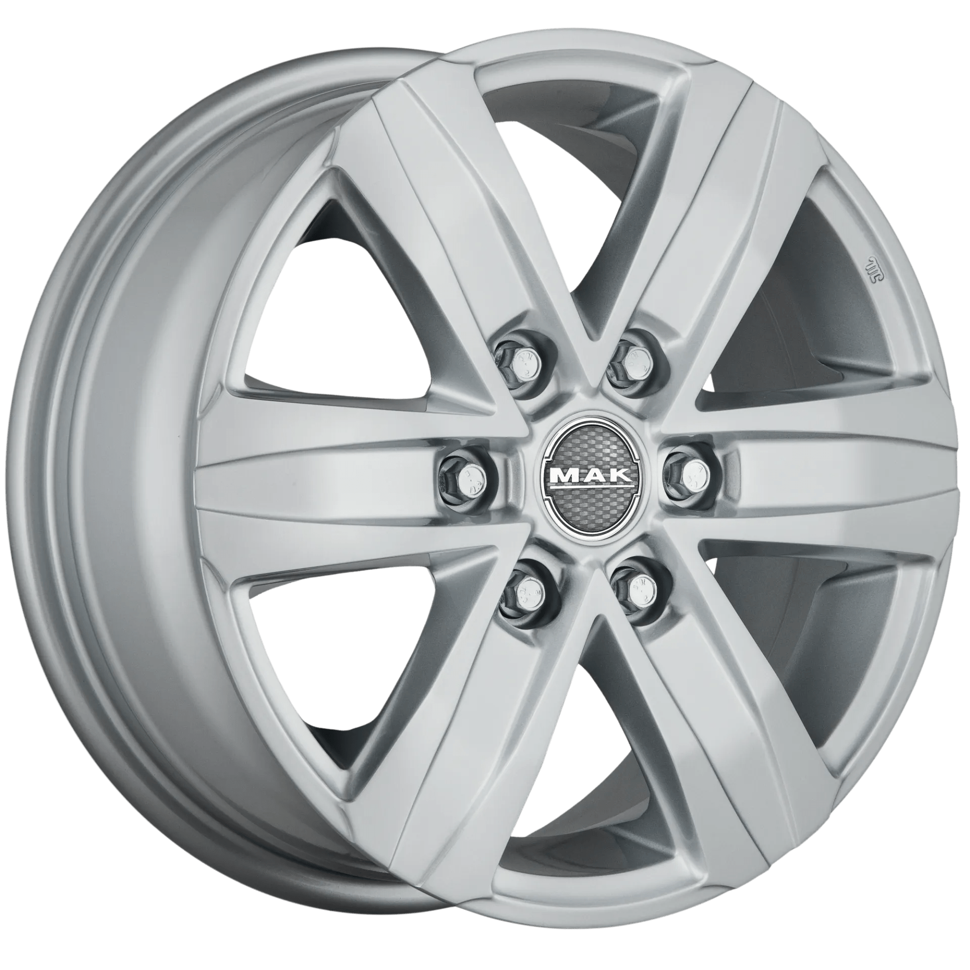 Jante MAK STONE 6 W SILVER 6.5J16 6X139.7 ET55