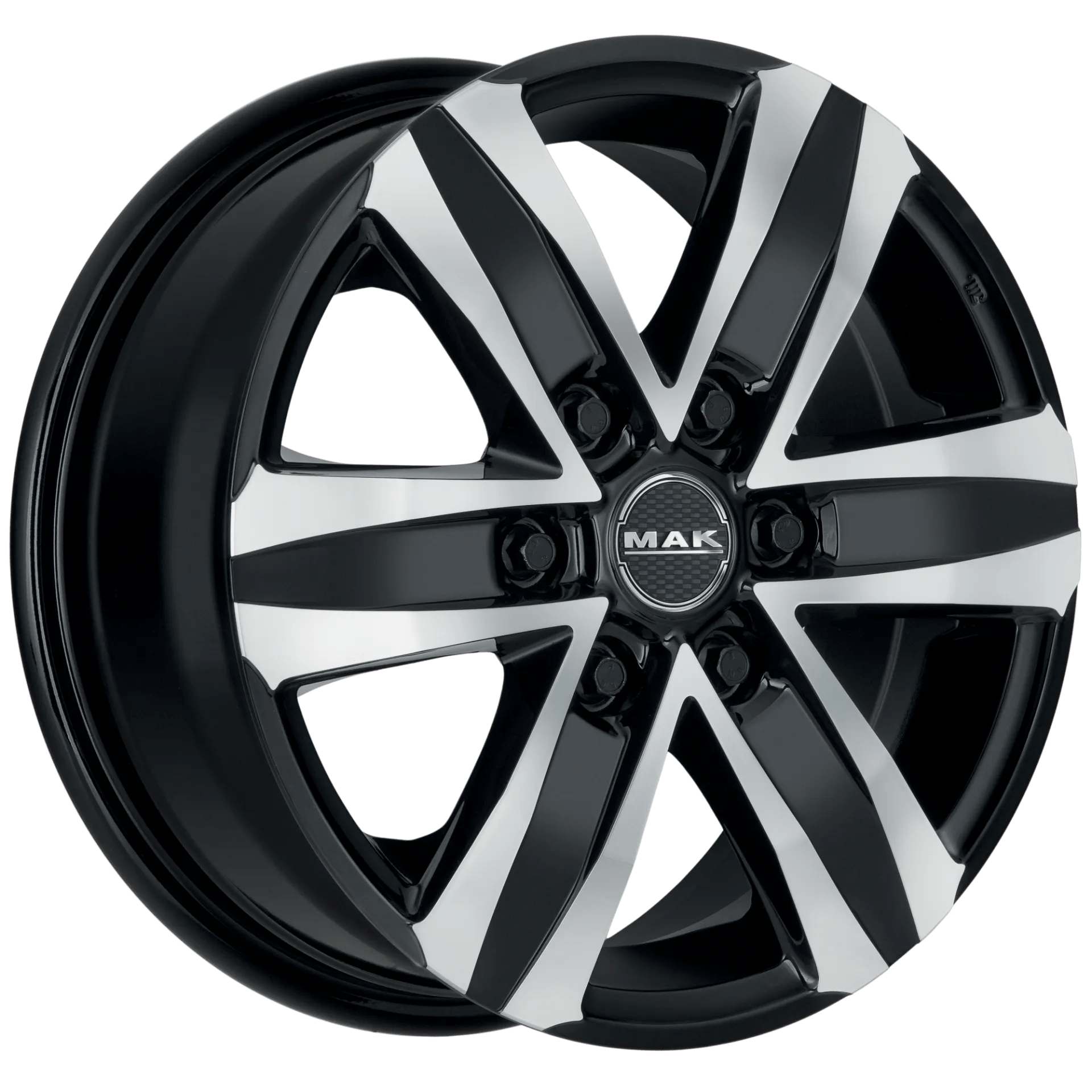 Jante MAK STONE 6 BLACK MIRROR 8.5J20 6X139.7 ET30