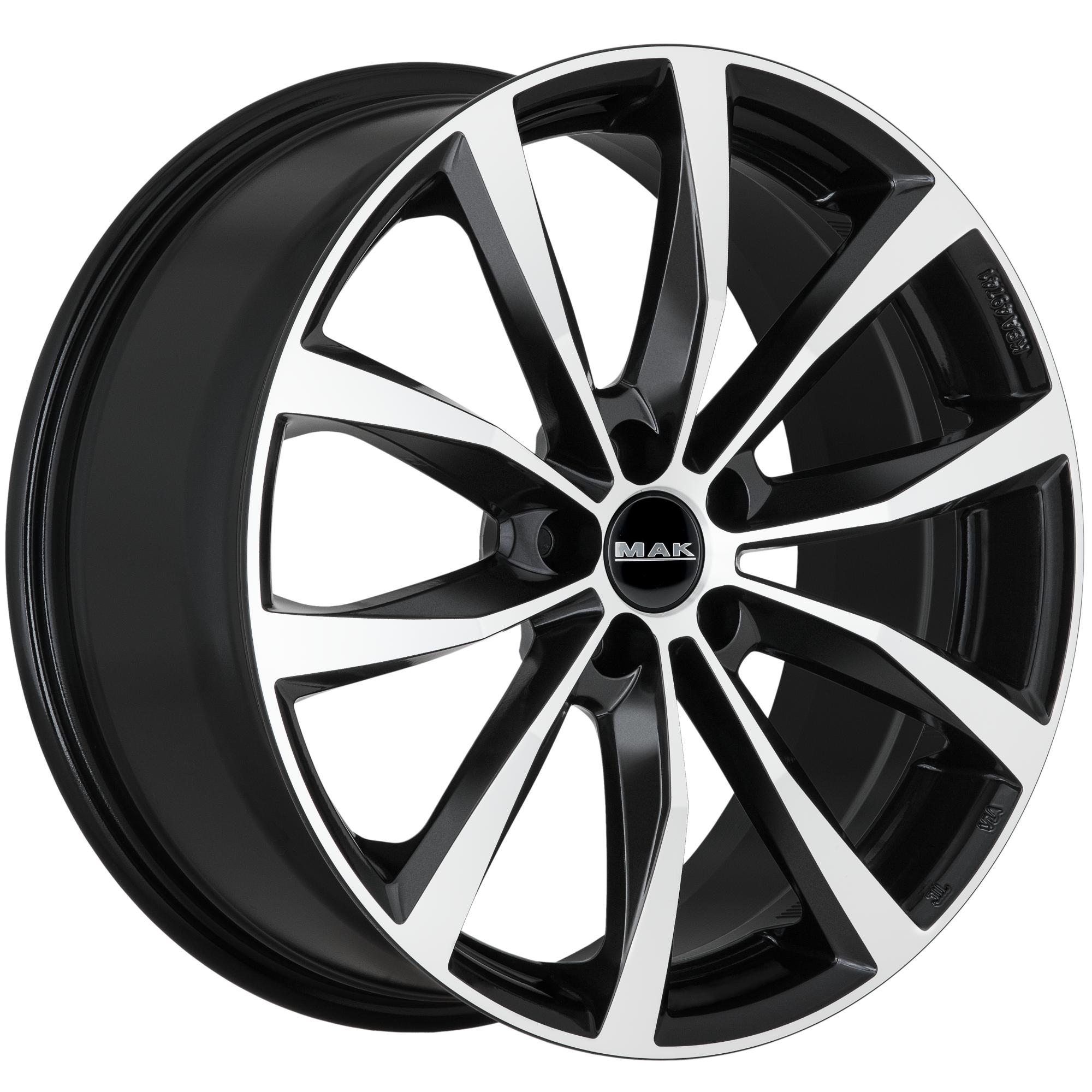 Jante MAK WOLF BLACK MIRROR 7J17 5X114.3 ET40