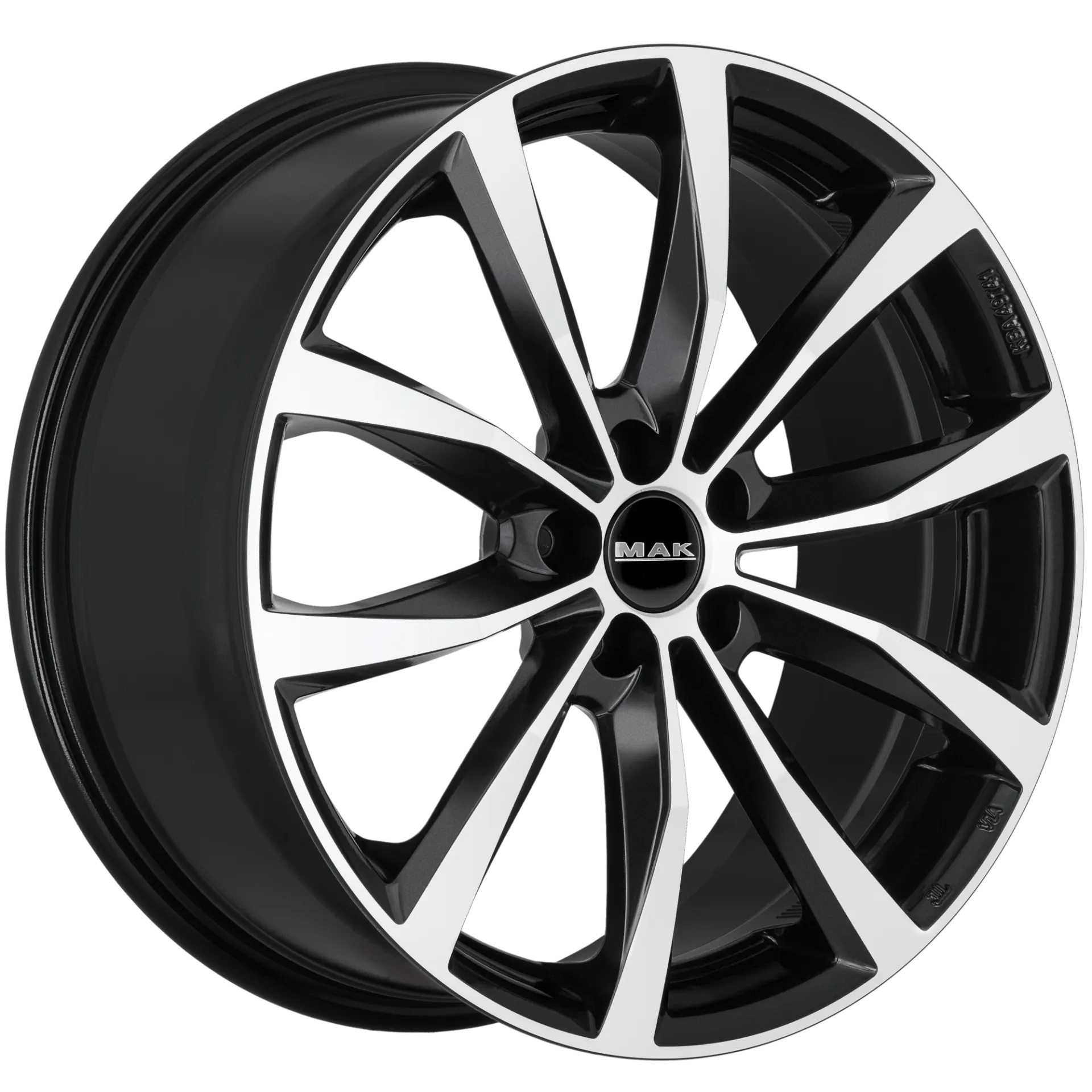 Jante MAK WOLF BLACK MIRROR 7.5J18 5X114.3 ET40