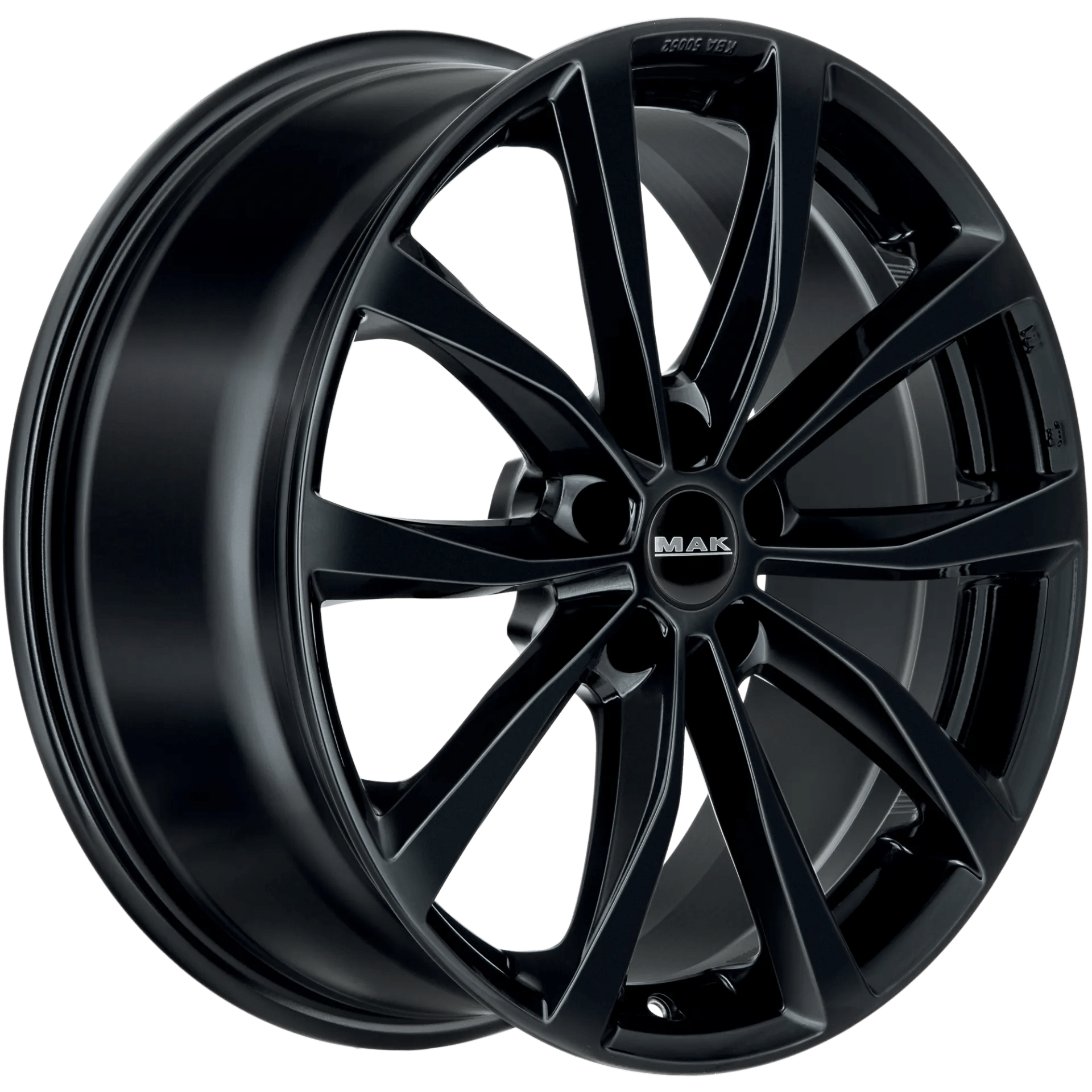 Jante MAK WOLF GLOSS BLACK 7.5J18 5X100 ET49