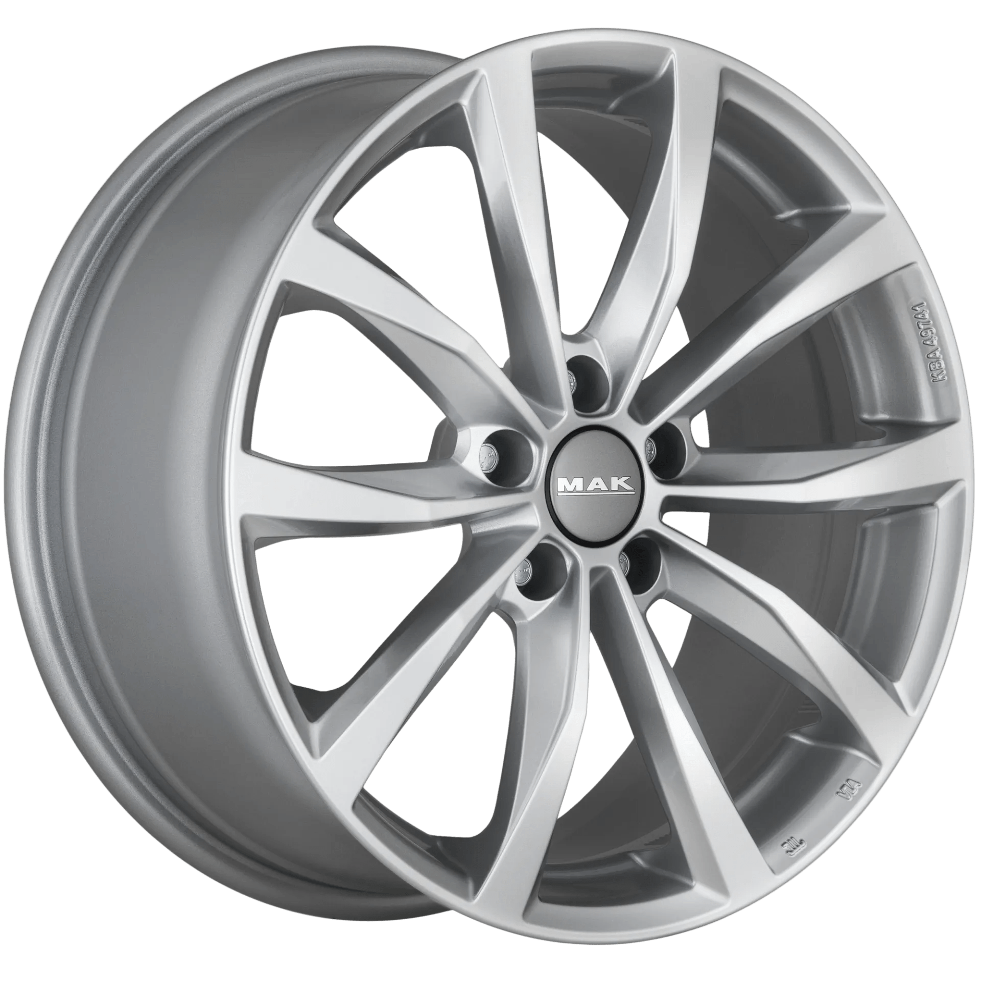Jante MAK WOLF SILVER 7.5J18 5X114.3 ET47