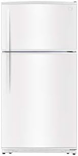 Kenmore 61212 20.8 cu.ft. Top-Freezer Refrigerator with LED Lighting in White Kenmore 61212 20.8 cu.ft. Top-Freezer Refrigerator with LED Lighting in White