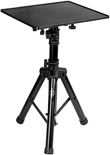 Starument Laptop Stand – Tripod Floor Stand for Computer, Projector, DJ Equipment, Studio Accessories – Light & Portable, Sturdy & Durable Metal – Adjustable Height, 26.4 to 38.8-Inch – 14×11″ Tray Starument Laptop Stand – Tripod Floor Stand for Computer, Projector, DJ Equipment, Studio Accessories – Light & Portable, Sturdy & Durable Metal – Adjustable Height, 26.4 to 38.8-Inch – 14×11″ Tray