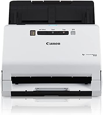 Canon imageFORMULA R40 Office Document Scanner For PC and Mac, Color Duplex Scanning, Easy Setup For Office Or Home Use, Includes Scanning Software Canon imageFORMULA R40 Office Document Scanner For PC and Mac, Color Duplex Scanning, Easy Setup For Office Or Home Use, Includes Scanning Software