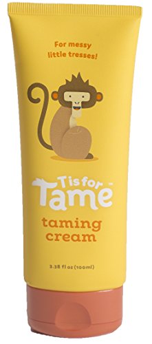 T is for Tame – Hair Taming Matte Cream | All-Natural Hair Products for Babies, Toddlers & Kids Made with Organic Coconut Oil & Jojoba | Light Hold for Flyaway Hair | Not Stiff, Sticky, or Greasy T is for Tame – Hair Taming Matte Cream | All-Natural Hair Products for Babies, Toddlers & Kids Made with Organic Coconut Oil & Jojoba | Light Hold for Flyaway Hair | Not Stiff, Sticky, or Greasy