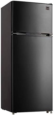 RCA RFR741-BLACK Apartment Size Large Compact Refrigerator, 7.5, Black RCA RFR741-BLACK Apartment Size Large Compact Refrigerator, 7.5, Black