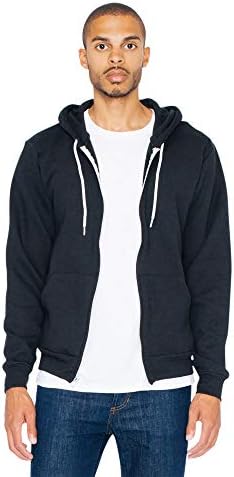 American Apparel Flex Fleece Long Sleeve Zip Hoodie, F497W American Apparel Flex Fleece Long Sleeve Zip Hoodie, F497W