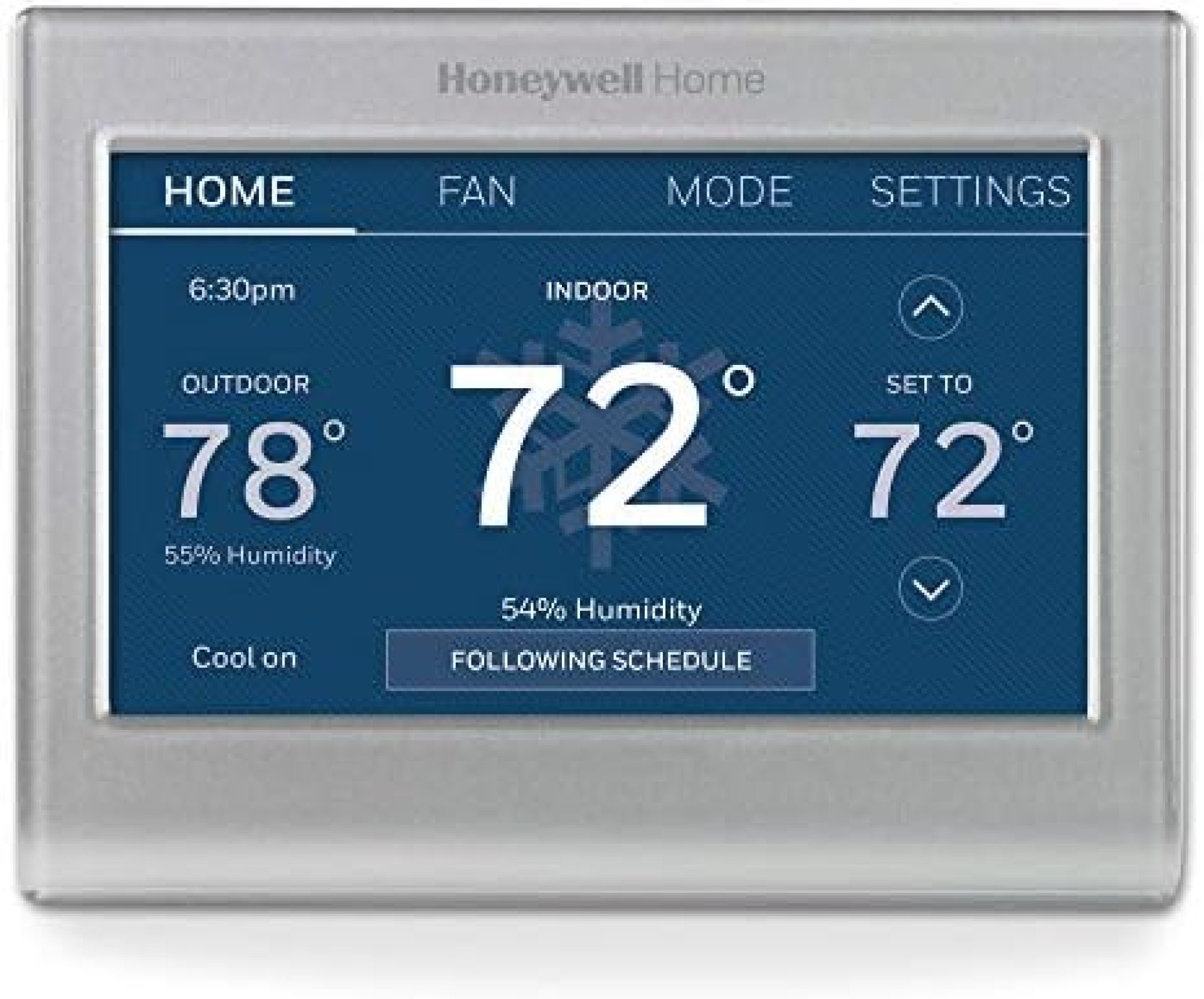 Honeywell Home RTH9585WF1004 Wi-Fi Smart Color Thermostat, 7 Day Programmable, Touch Screen, Energy Star, Alexa Ready Honeywell Home RTH9585WF1004 Wi-Fi Smart Color Thermostat, 7 Day Programmable, Touch Screen, Energy Star, Alexa Ready