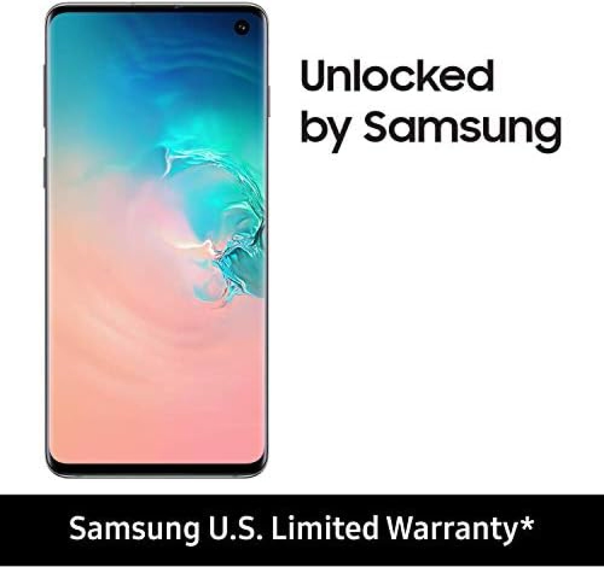 Samsung Galaxy S10, 128GB, Prism White – Fully Unlocked (Renewed) Samsung Galaxy S10, 128GB, Prism White – Fully Unlocked (Renewed)