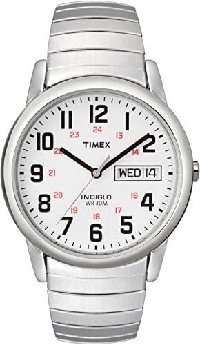 Timex Men’s Easy Reader Day-Date Expansion Band Watch Timex Men’s Easy Reader Day-Date Expansion Band Watch
