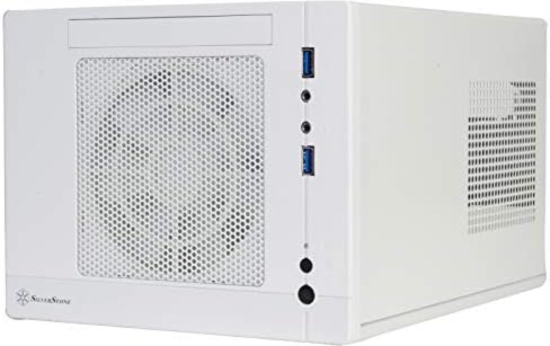SilverStone Technology Mini-ITX Computer Case in White Color SST-SG05W-Lite SilverStone Technology Mini-ITX Computer Case in White Color SST-SG05W-Lite