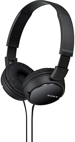 Sony ZX Series Wired On-Ear Headphones, Black MDR-ZX110 Sony ZX Series Wired On-Ear Headphones, Black MDR-ZX110
