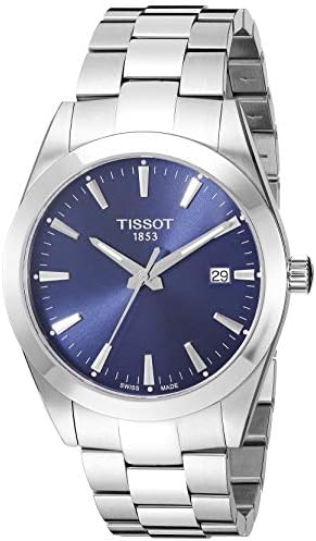 Tissot mens Gentleman Stainless Steel Dress Watch Grey T1274101104100 Tissot mens Gentleman Stainless Steel Dress Watch Grey T1274101104100